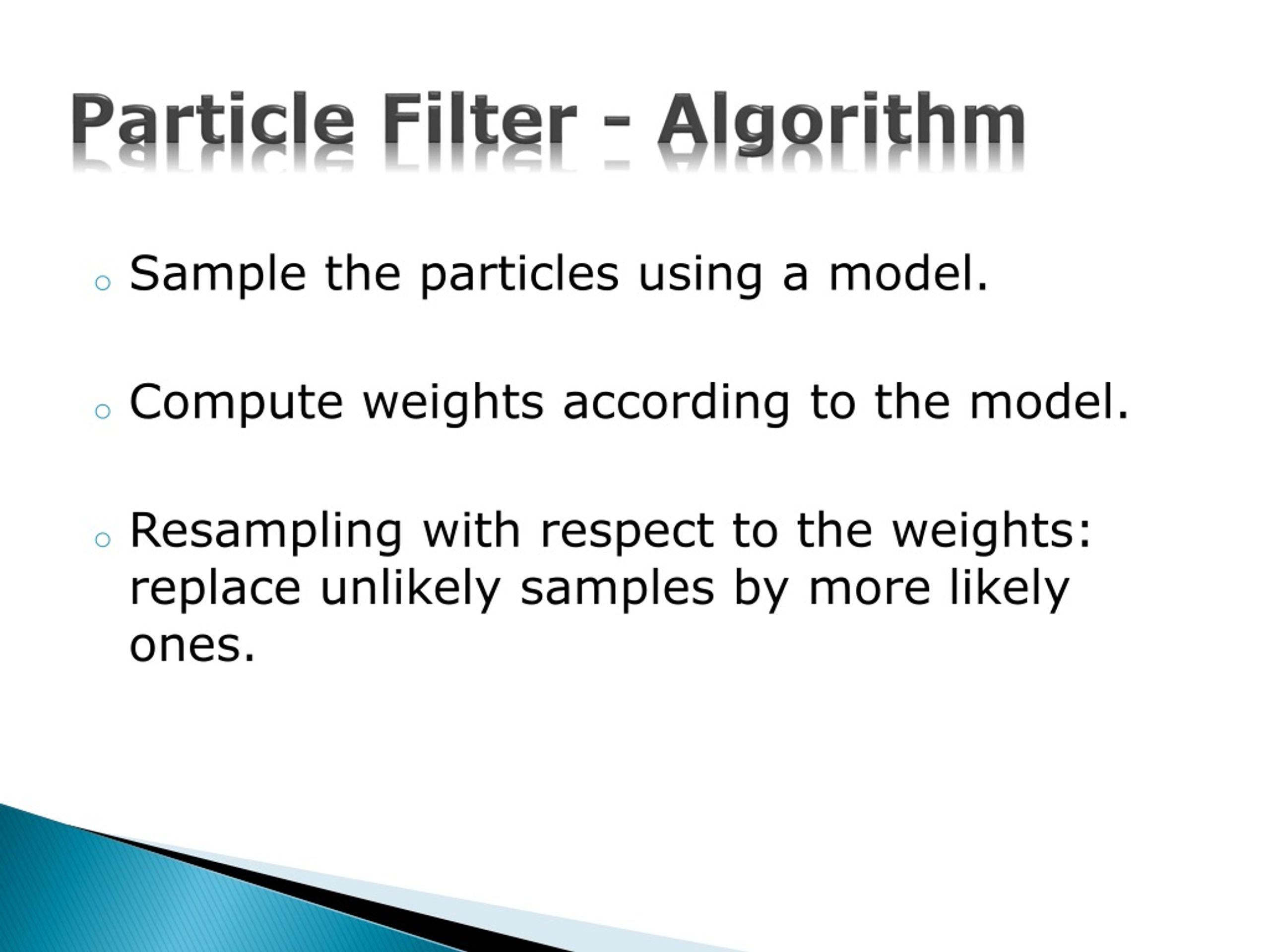 PPT TRACKING Particle Filter PowerPoint Presentation, free download