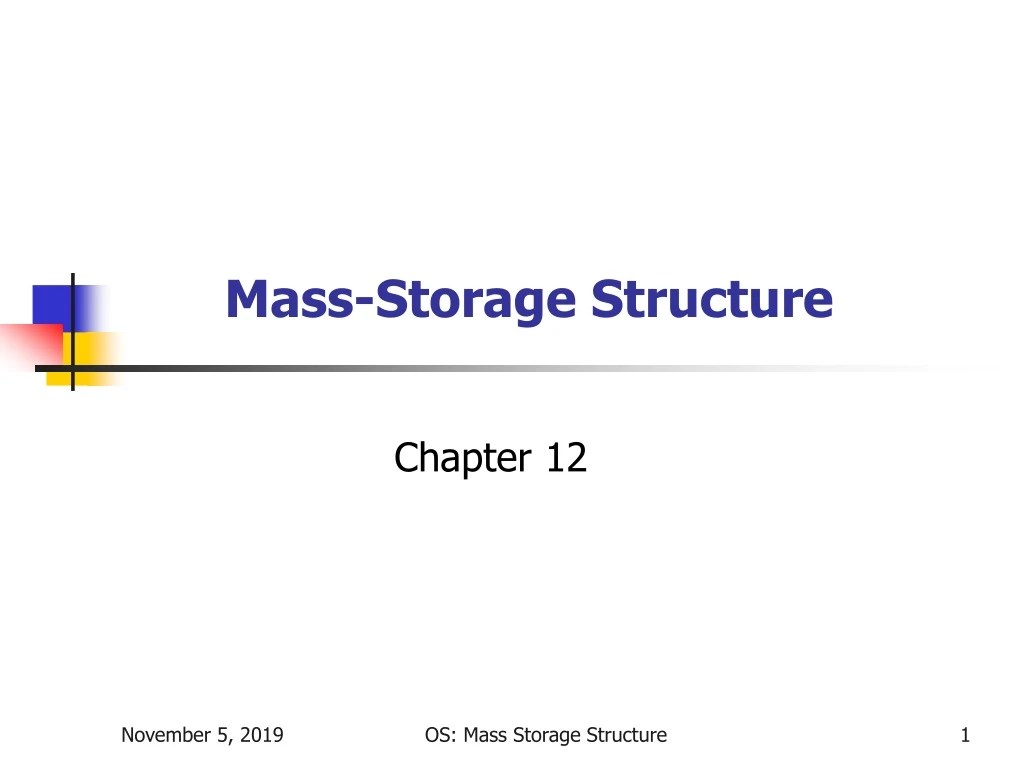 PPT MassStorage Structure PowerPoint Presentation, free download