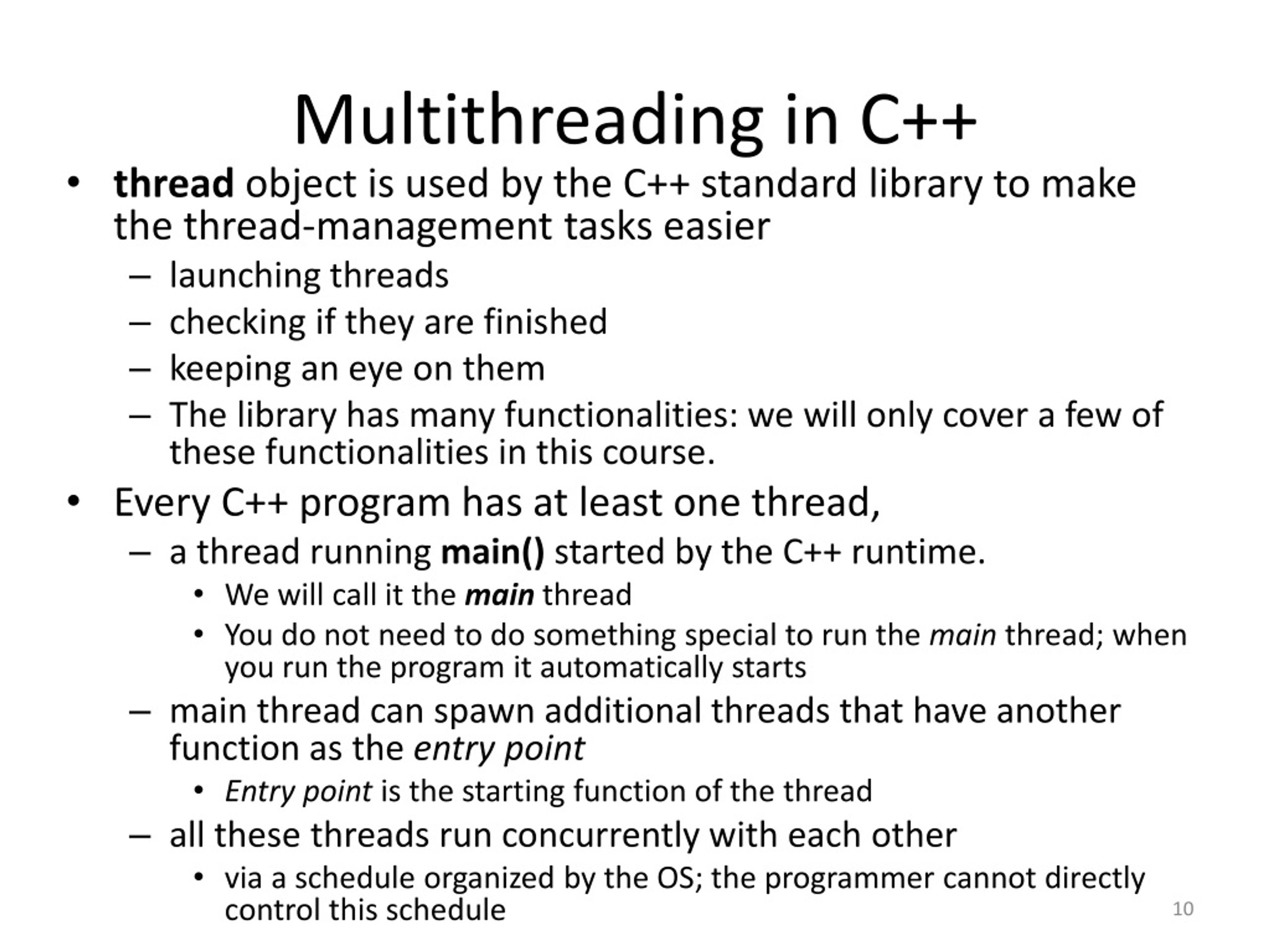 PPT Multithreading in C++ PowerPoint Presentation, free download ID