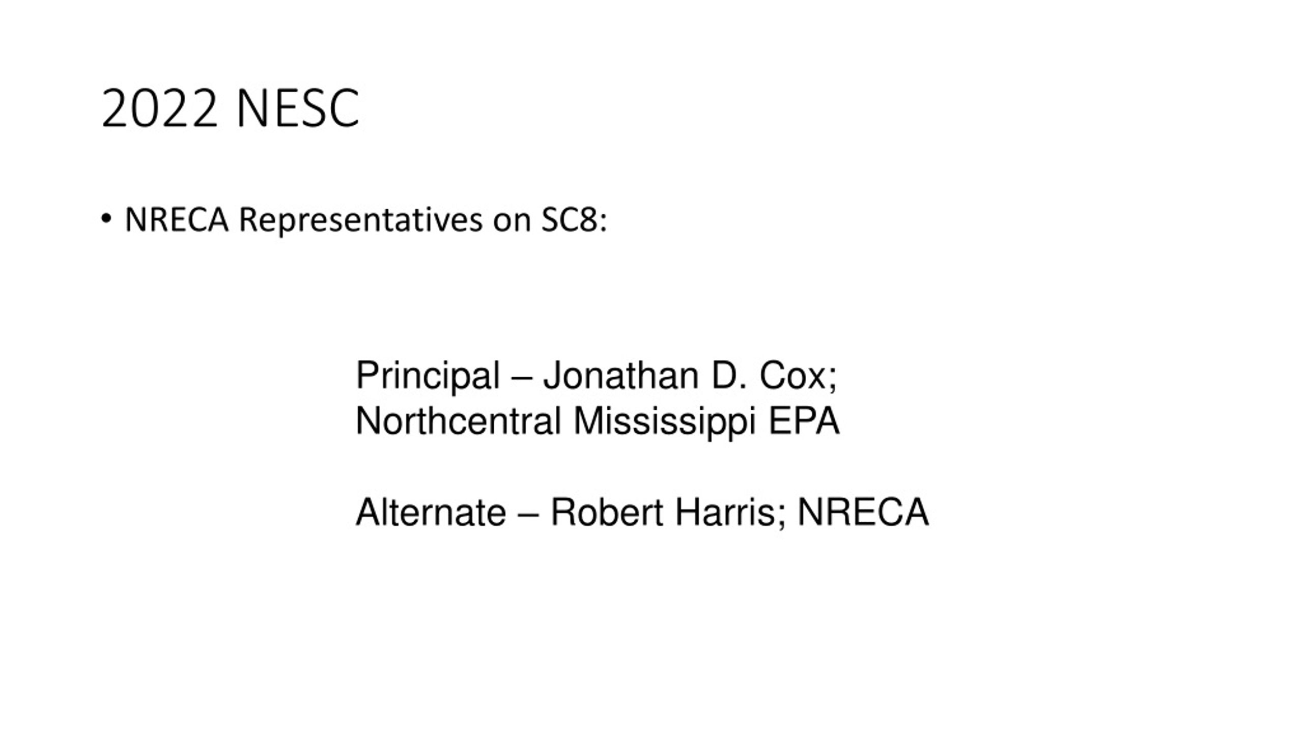 PPT 2017 NESC PowerPoint Presentation, free download ID8903527