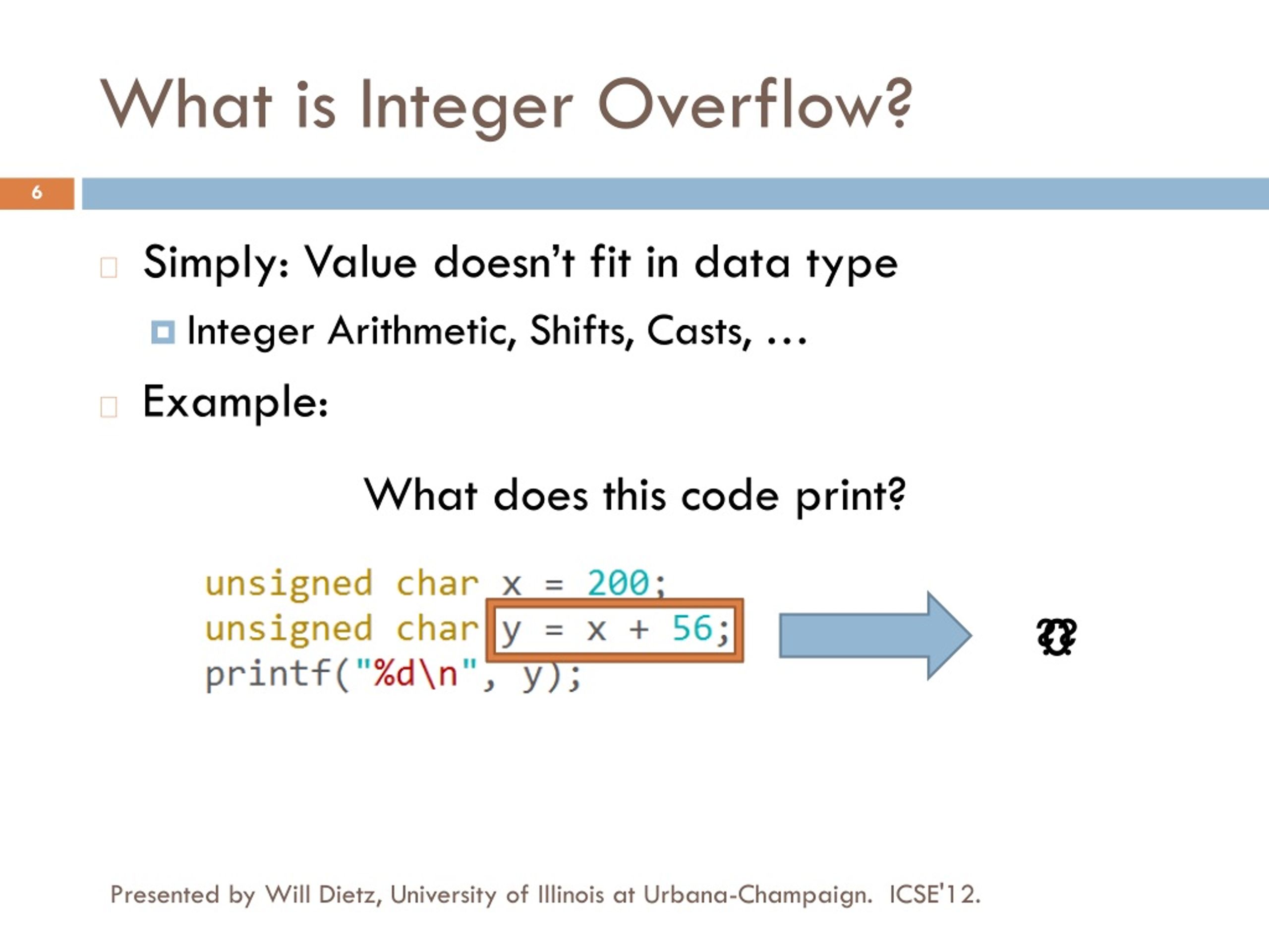 PPT Understanding Integer Overflow in C/C++ PowerPoint Presentation