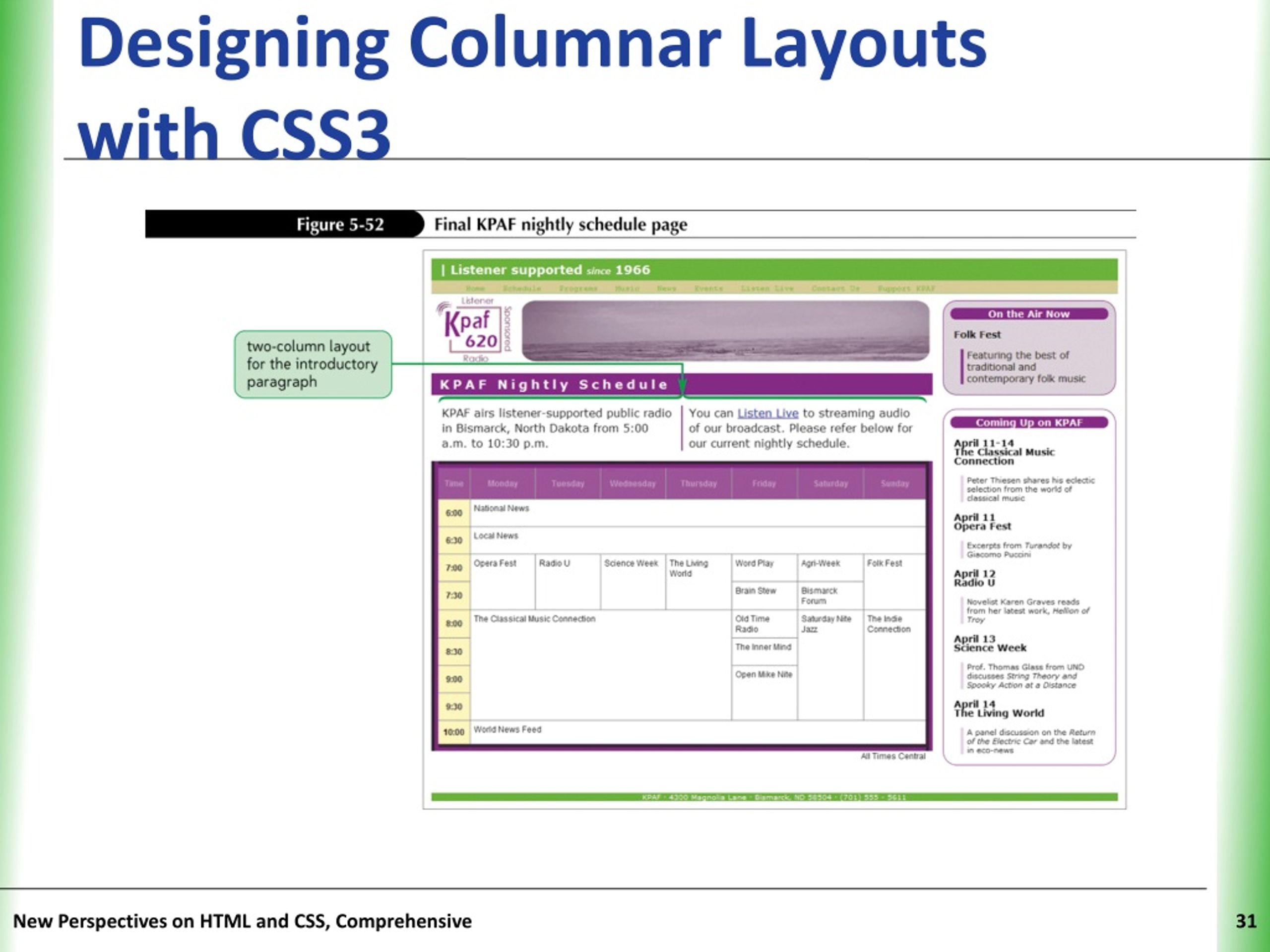 PPT Tutorial 5 Working with Tables and Columns PowerPoint