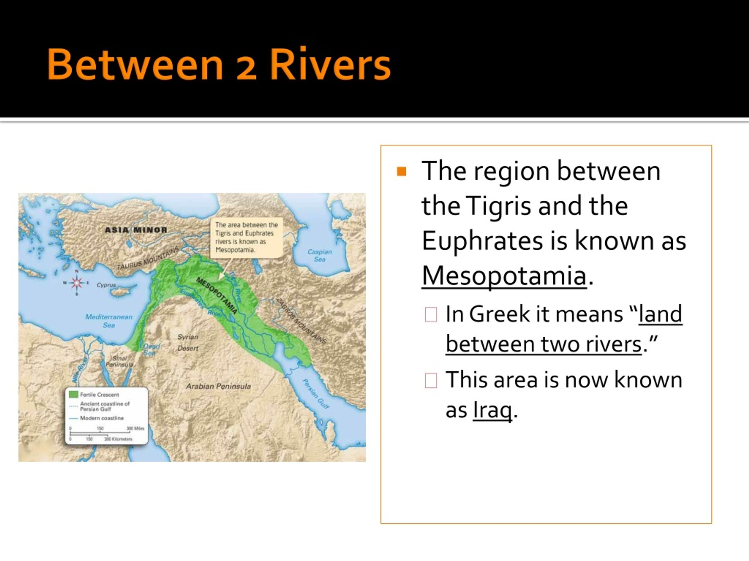 PPT Ancient Mesopotamia Geography of the Fertile Crescent PowerPoint