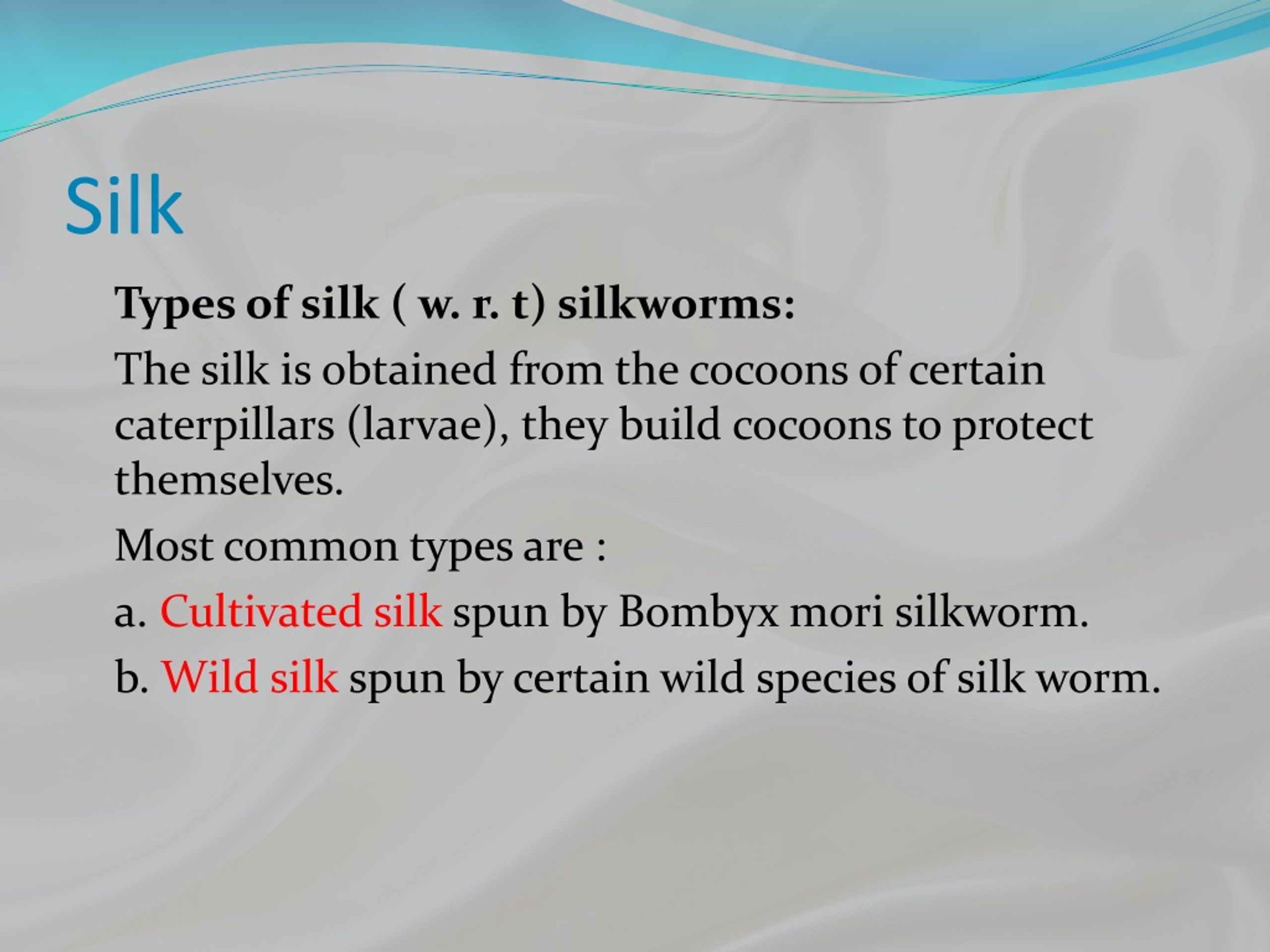 PPT Silk PowerPoint Presentation, free download ID8952685