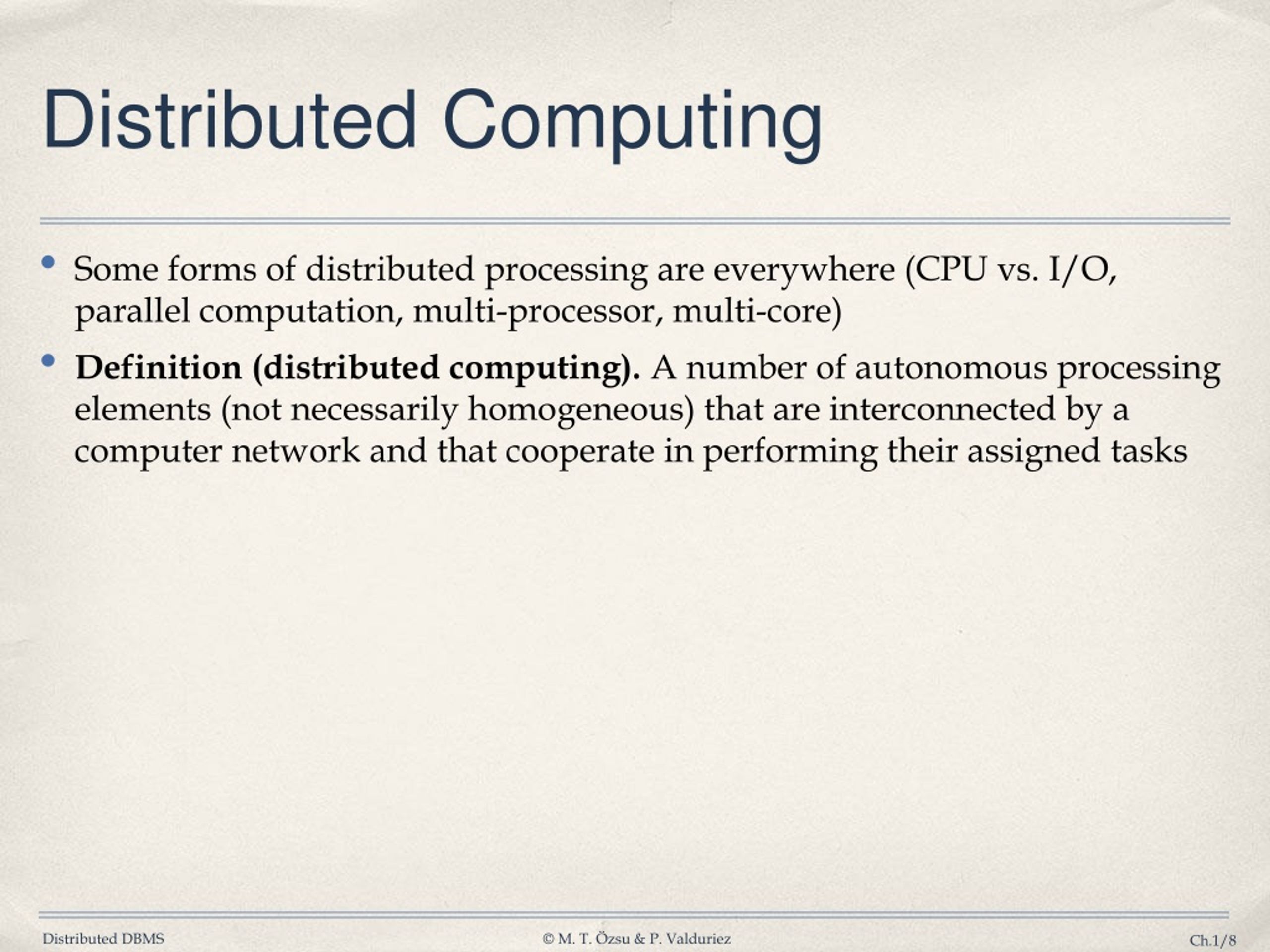 PPT Distributed DB architectures An Introduction PowerPoint Presentation ID8954643