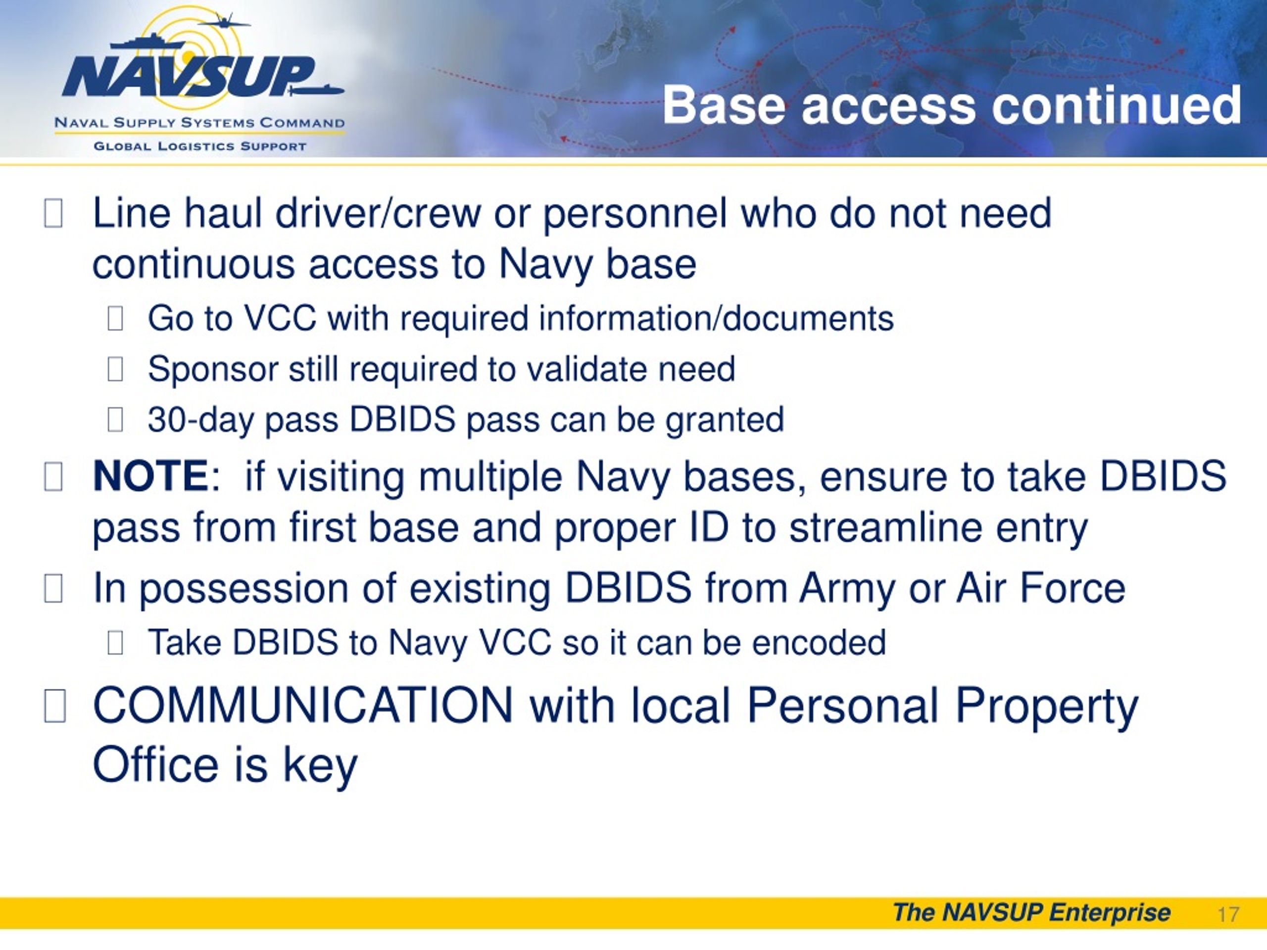 PPT to Navy Household Goods CPPSO Norfolk Virtual Industry Day Meeting PowerPoint