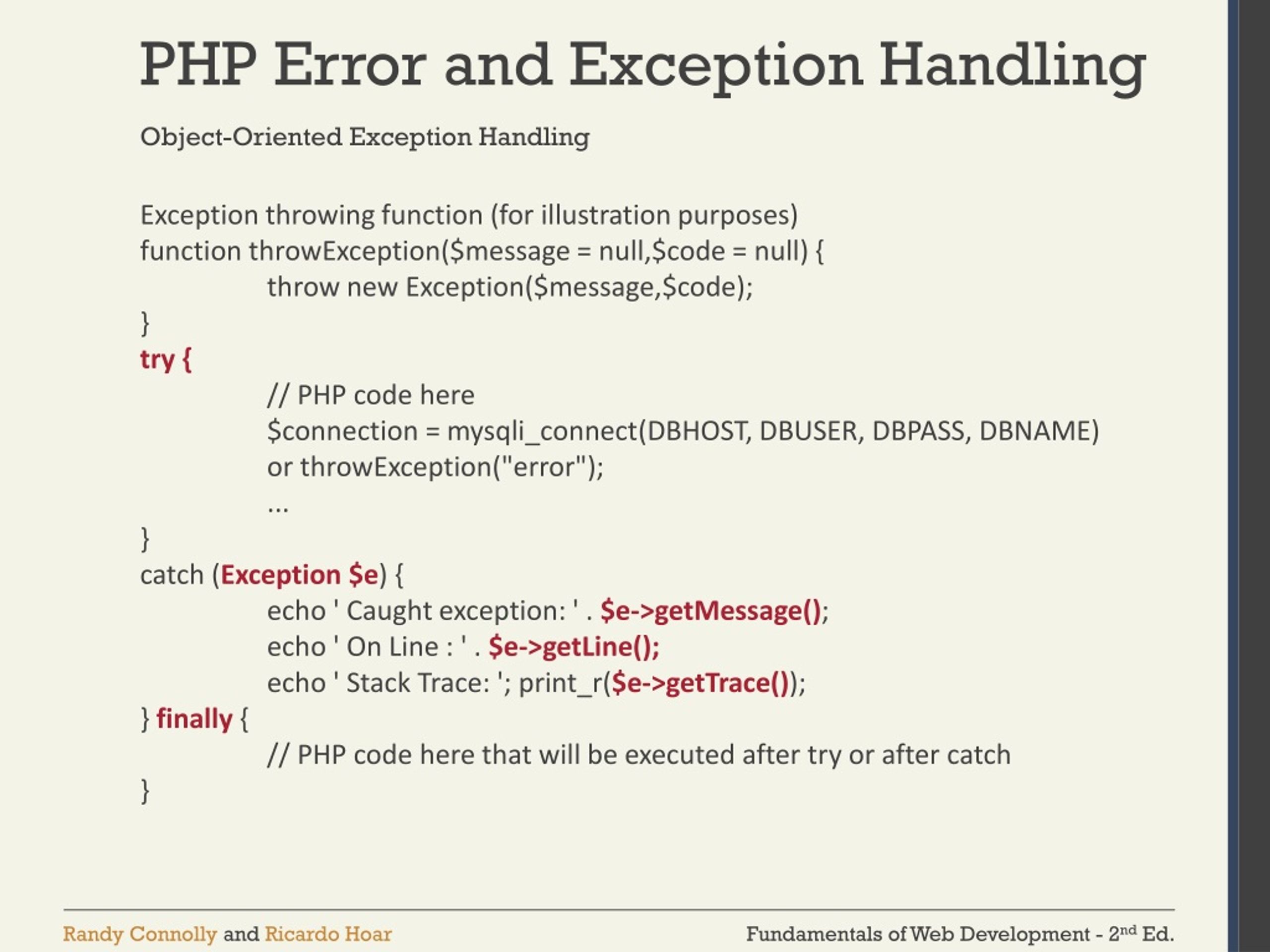 PPT Error Handling and Validation PowerPoint Presentation, free