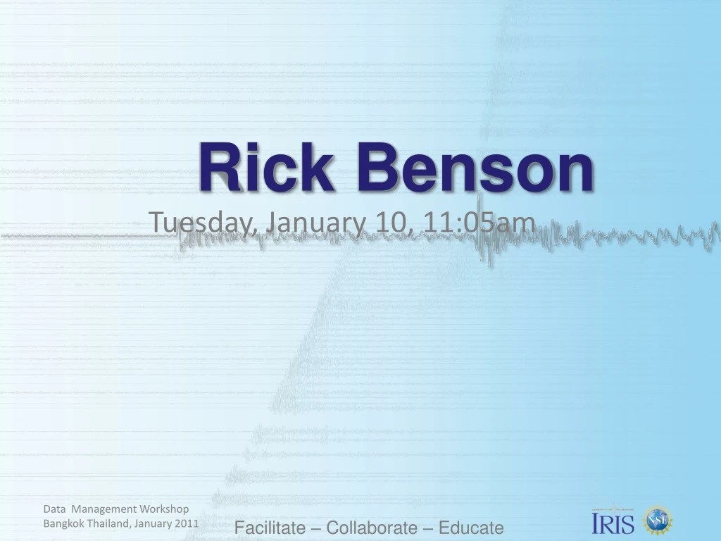 PPT Rick Benson PowerPoint Presentation, free download ID8975730