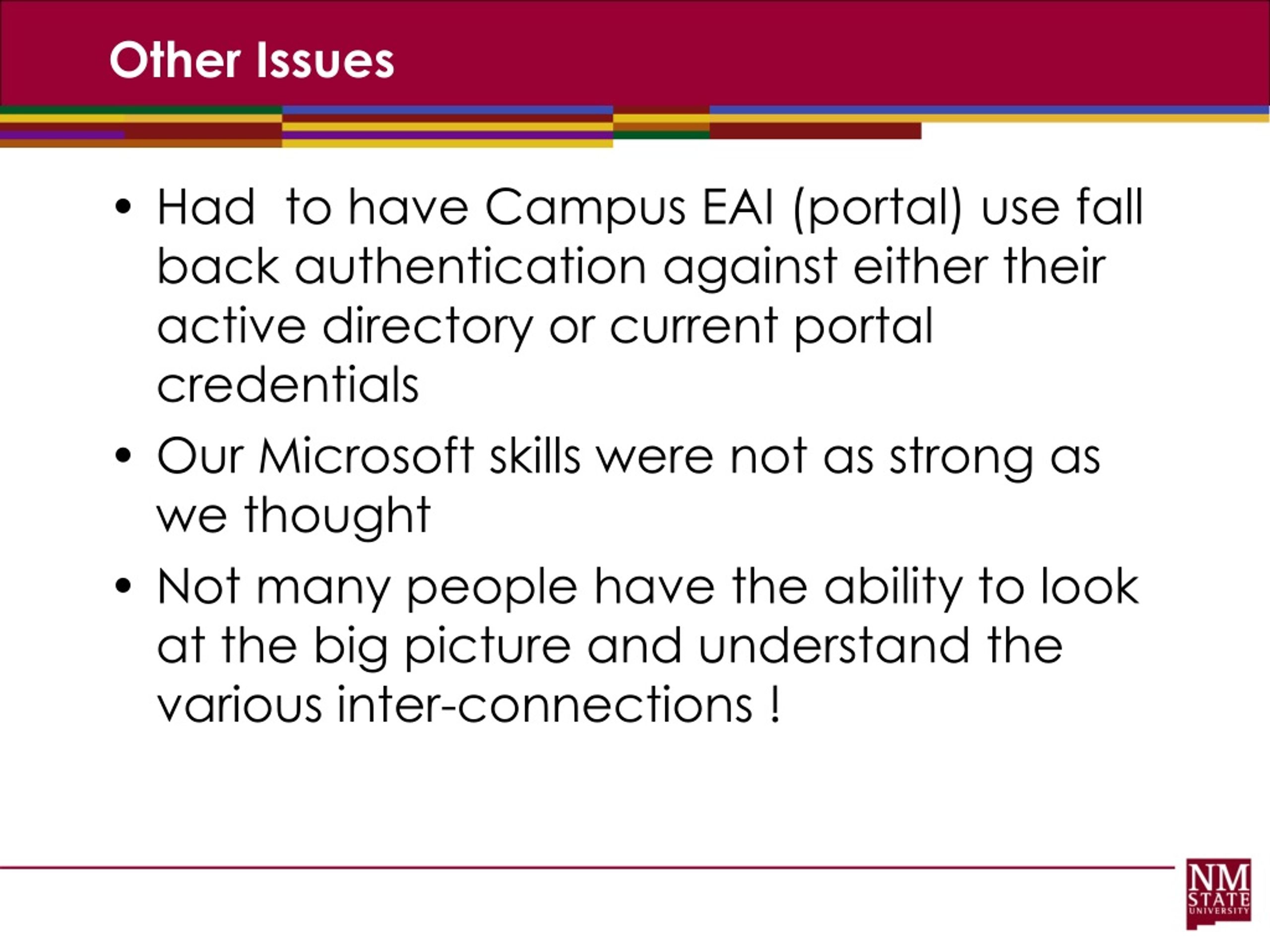PPT Using the Cloud for NMSU’s Portal ( MyNMSU ) and Email PowerPoint