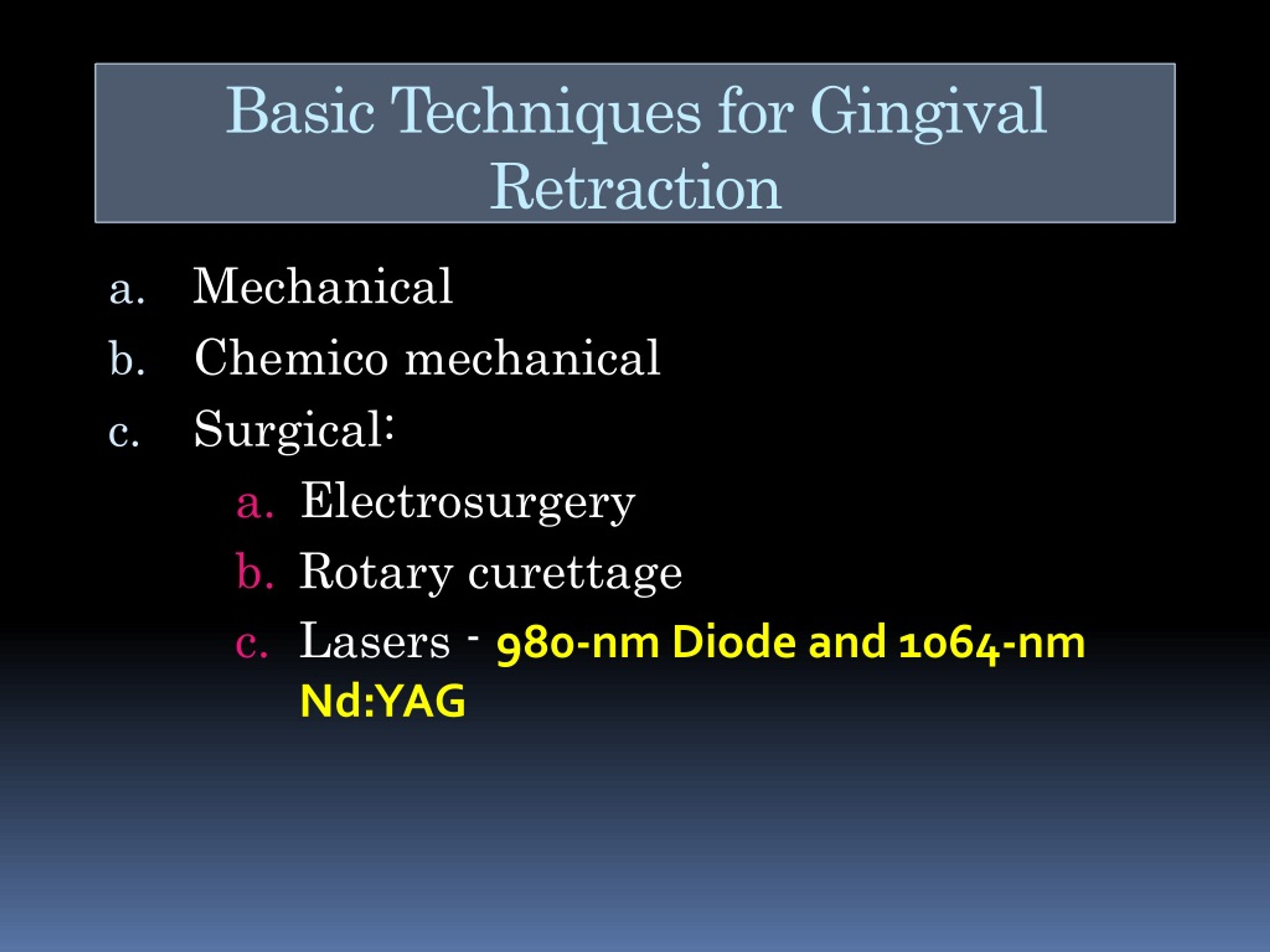 PPT GINGIVAL RETRACTION PowerPoint Presentation, free download ID