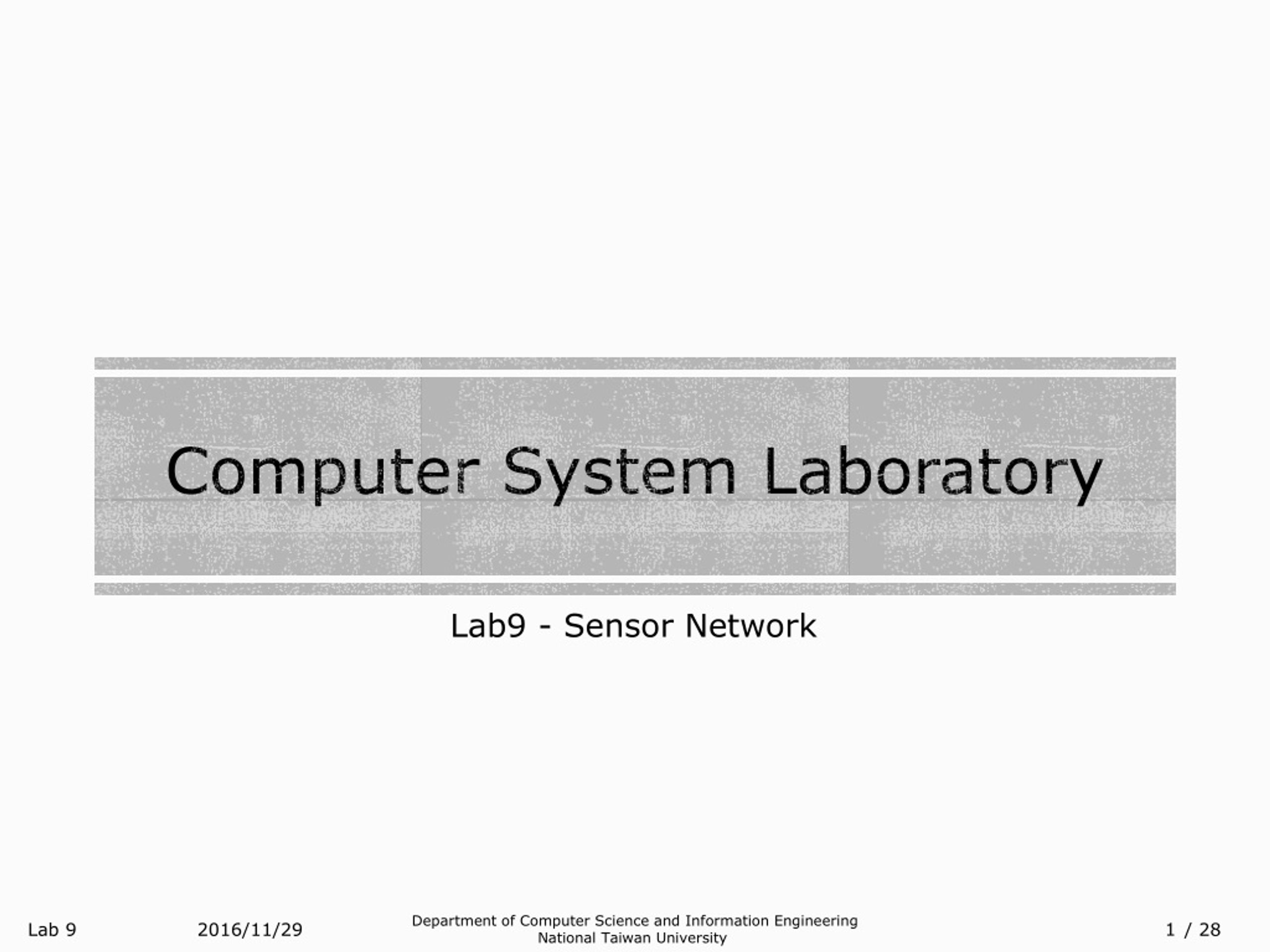 PPT Computer System Laboratory PowerPoint Presentation, free download