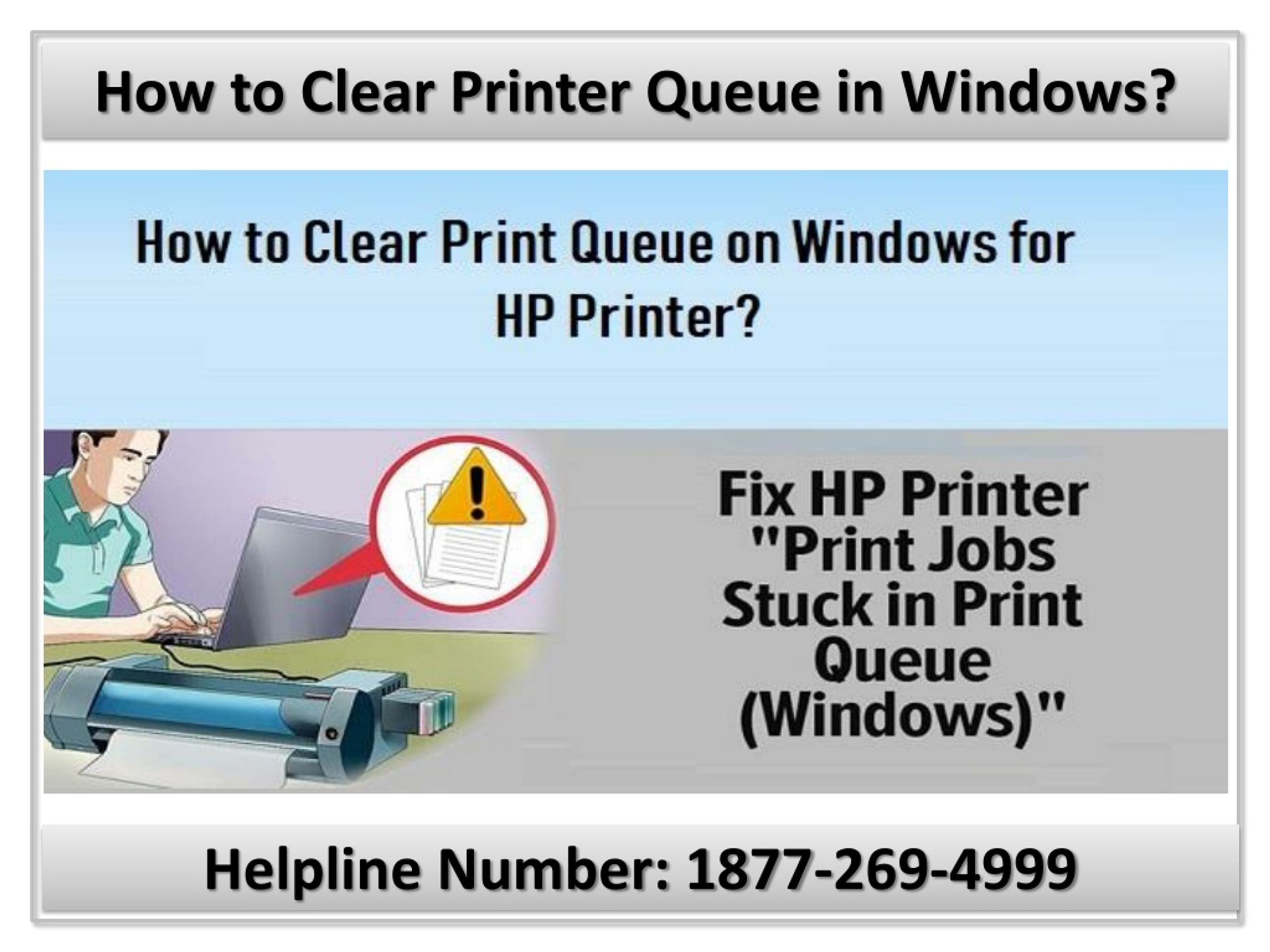PPT How to Clear Printer Queue in Windows? PowerPoint Presentation