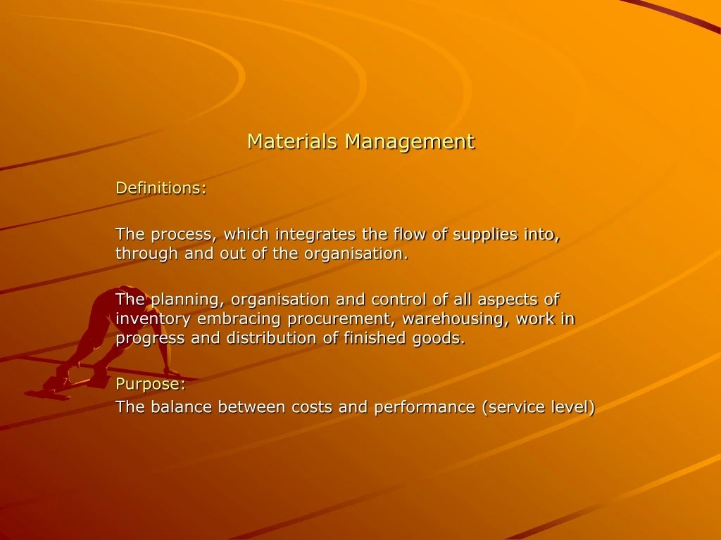 PPT Materials Management PowerPoint Presentation, free download ID