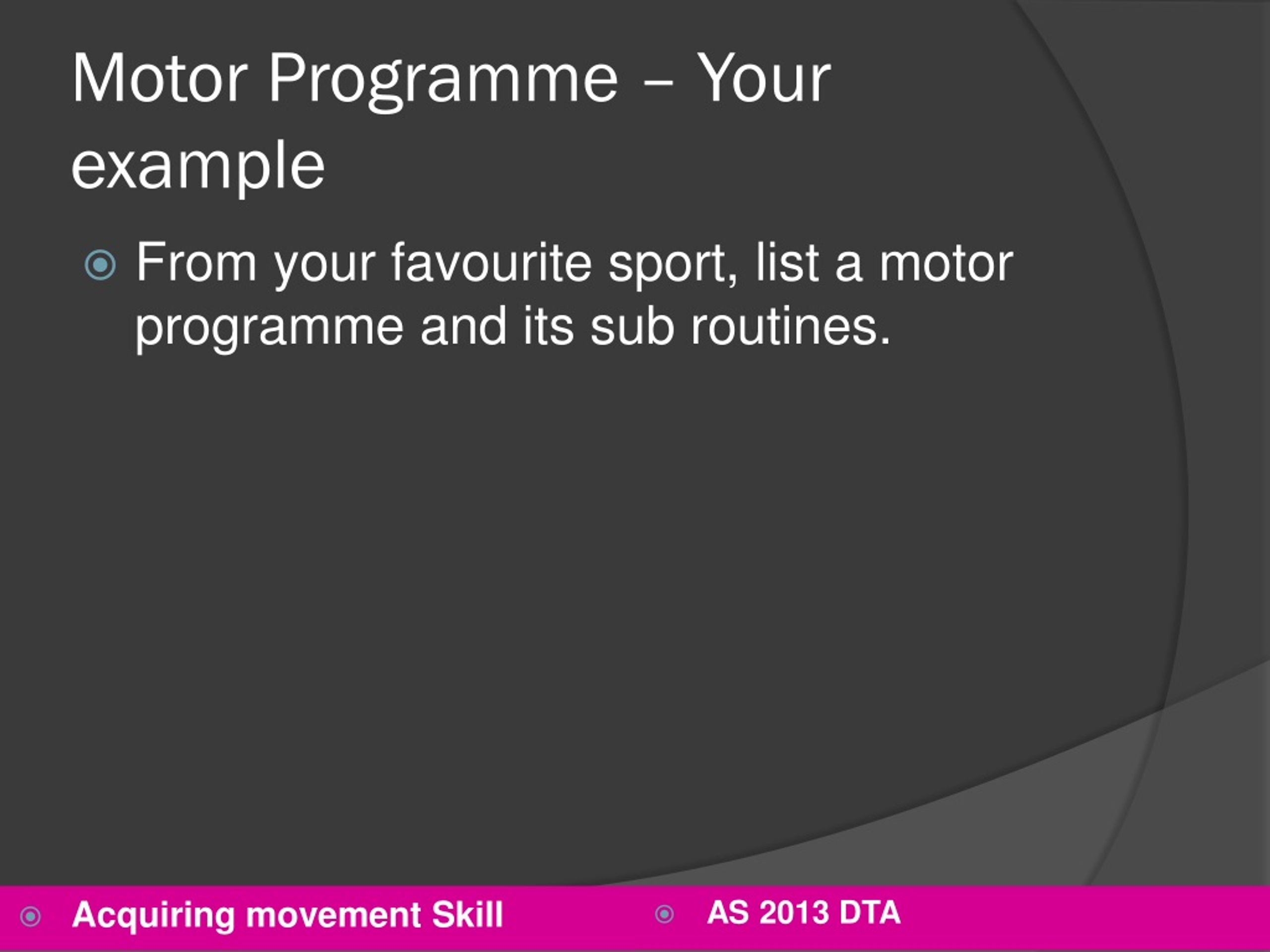 PPT Motor Control of Skills and Transfer of Learning PowerPoint