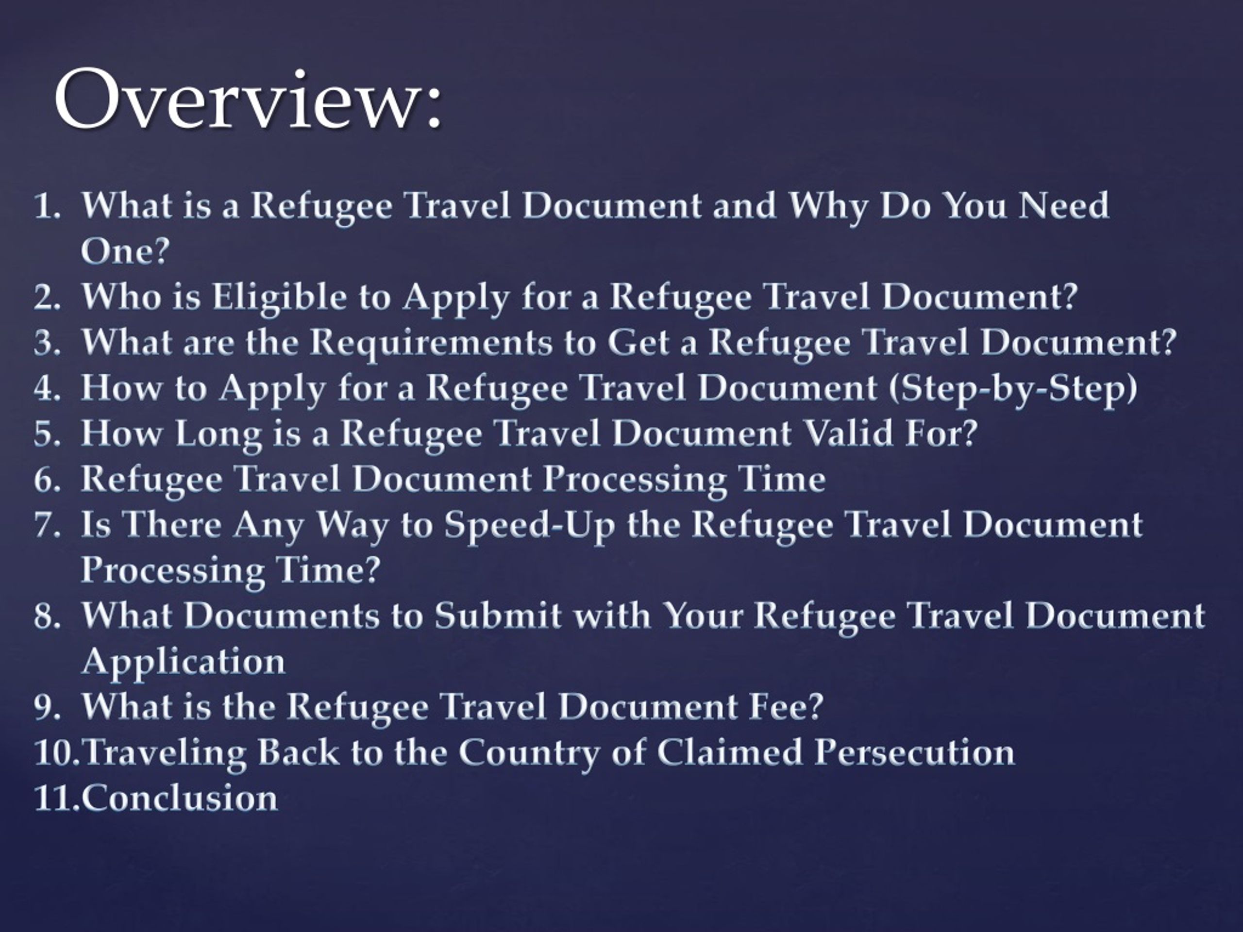 PPT Refugee Travel Document Renewal PowerPoint Presentation, free