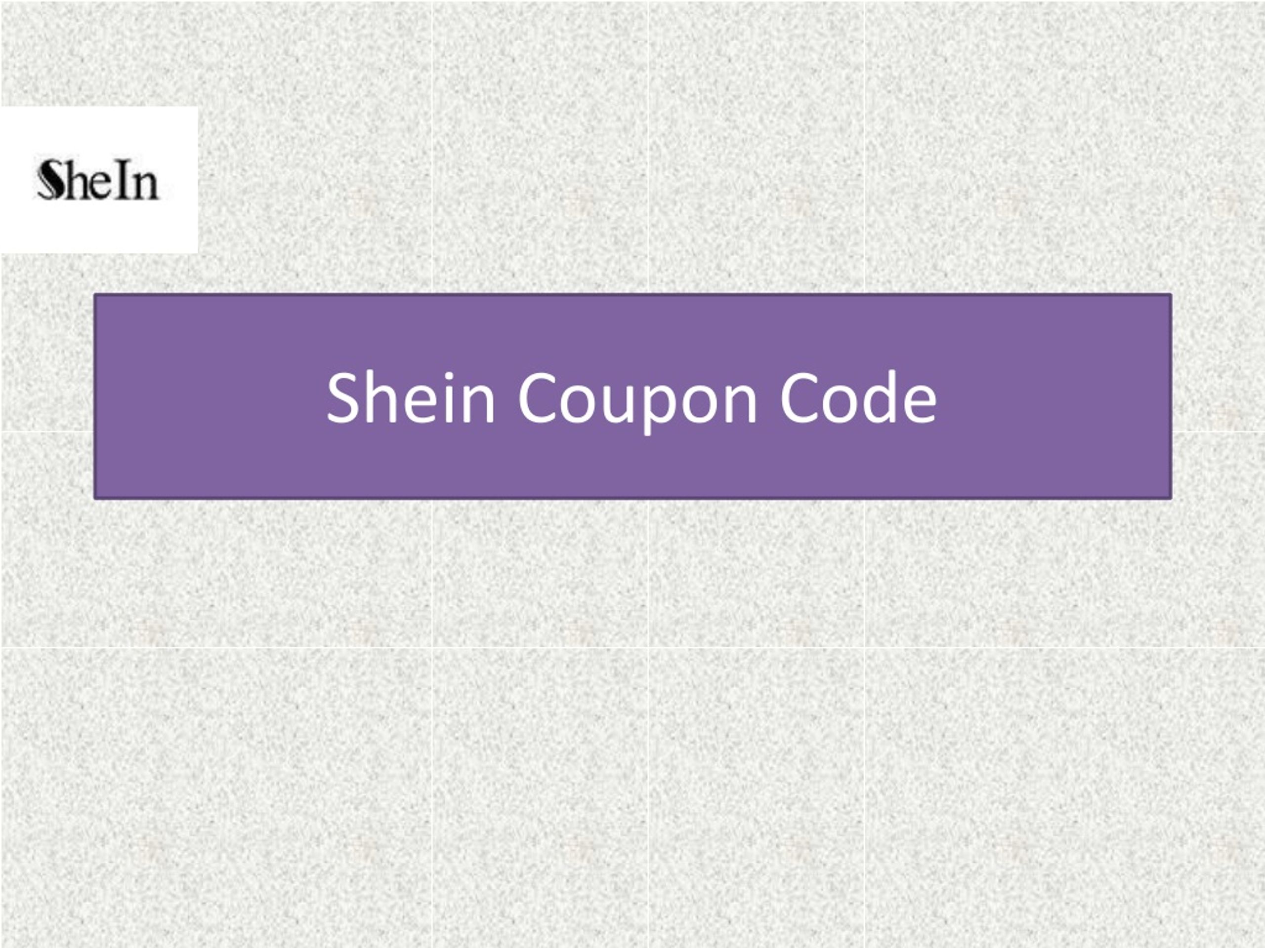 PPT Shein Coupon Code PowerPoint Presentation, free download ID9050021
