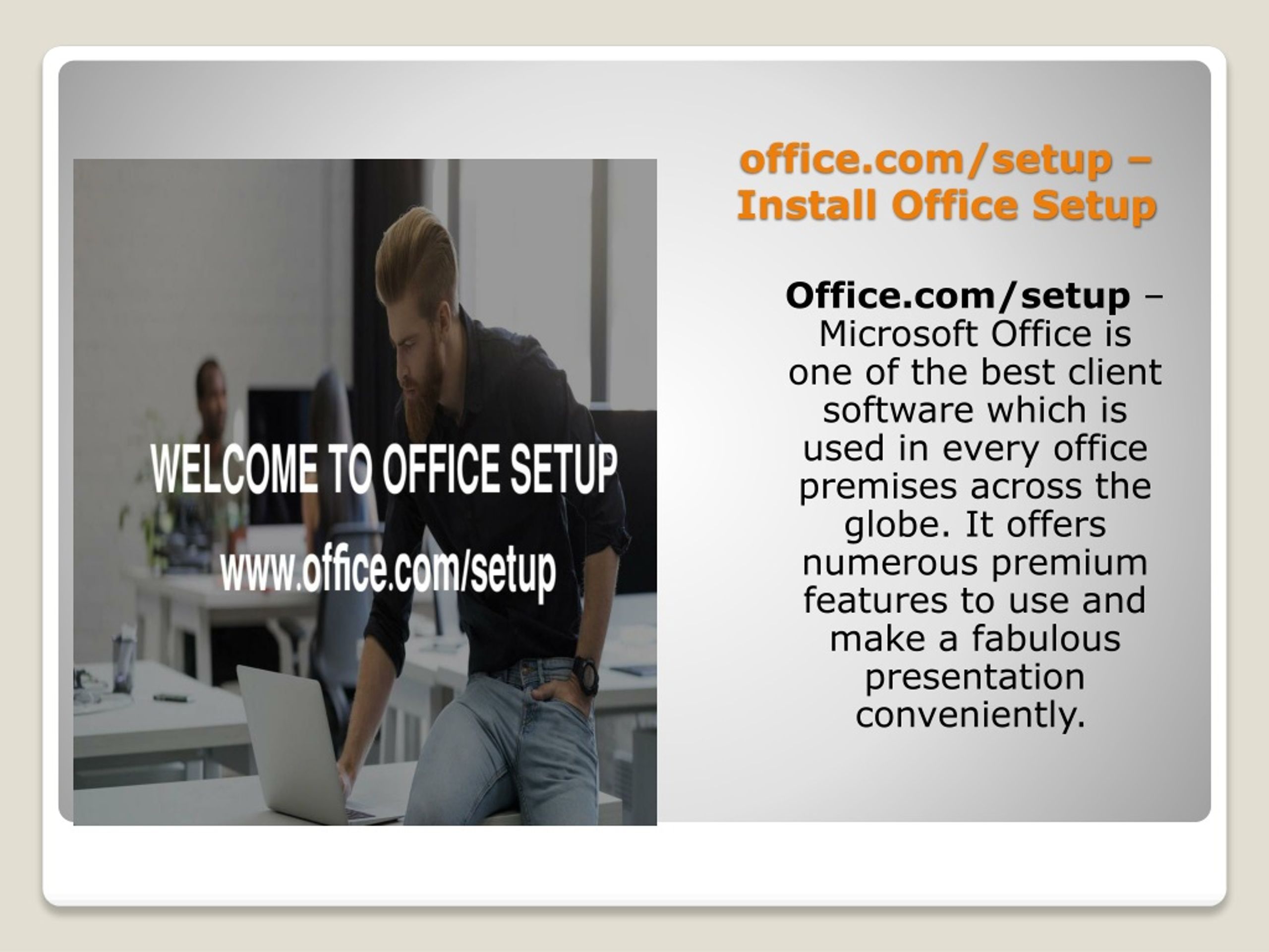 PPT How to Install Office Setup PowerPoint