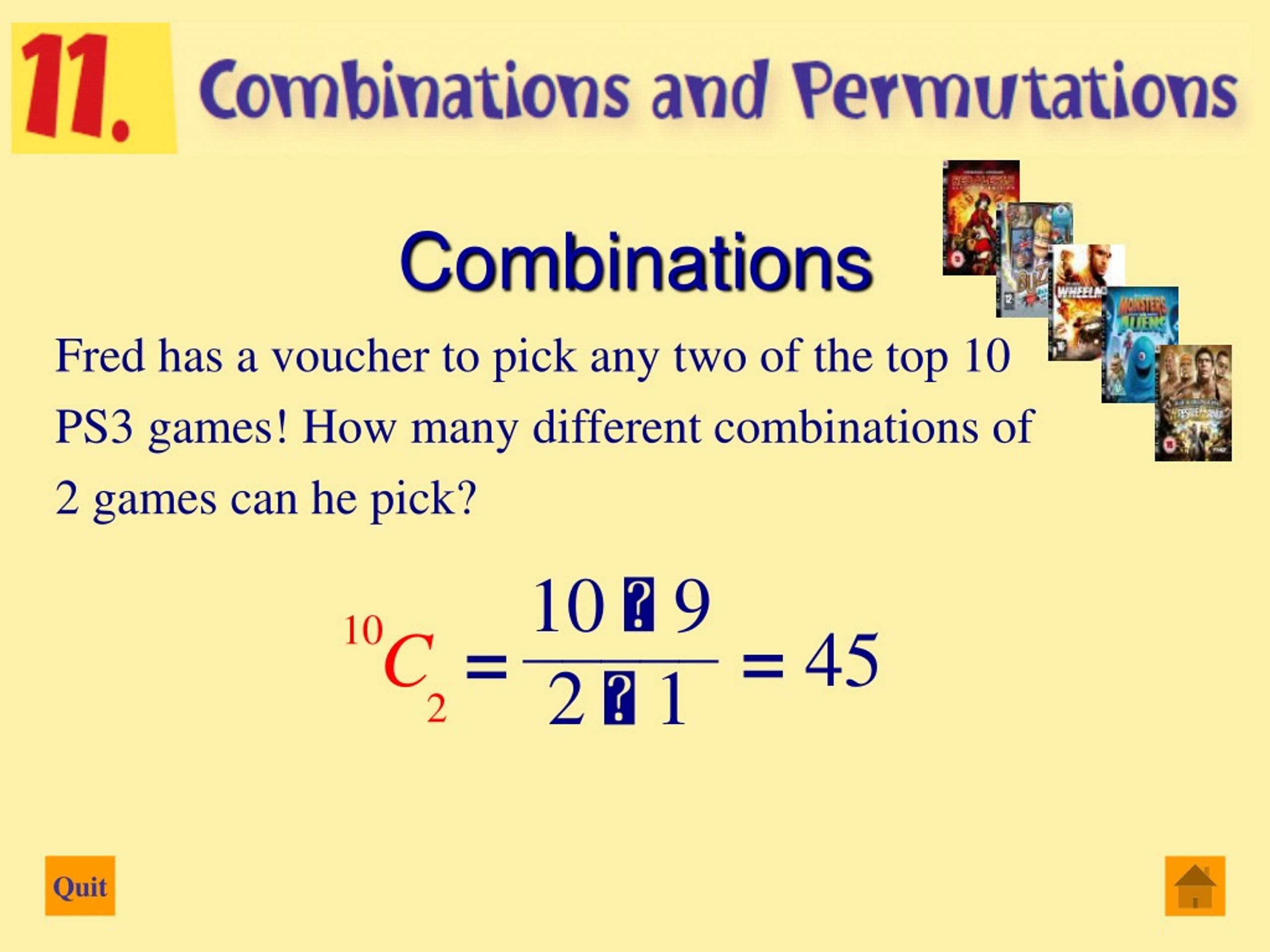 PPT Permutations Combinations Pascal’s triangle Binomial Theorem PowerPoint Presentation ID