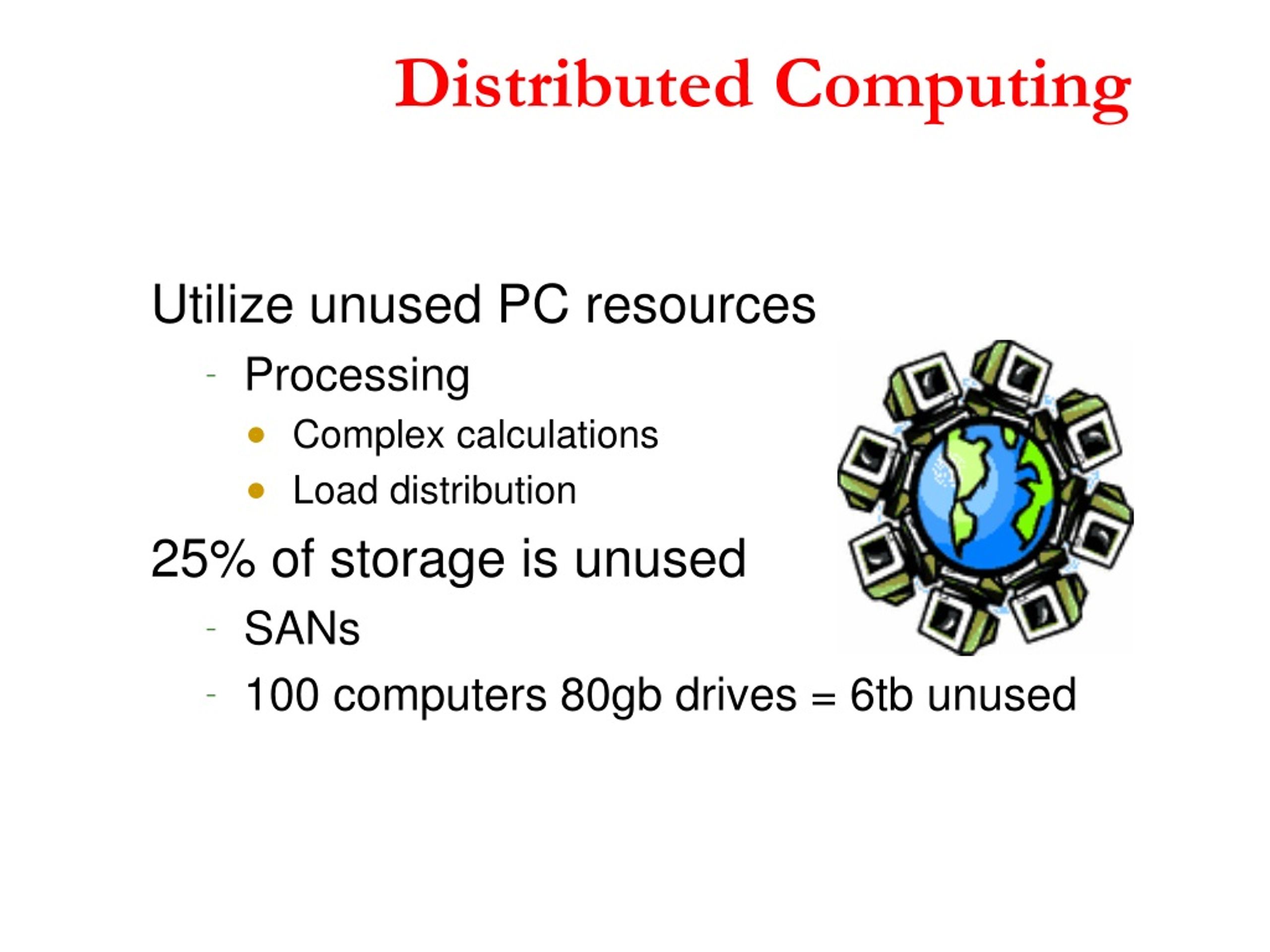 PPT Distributed Computing PowerPoint Presentation, free download ID