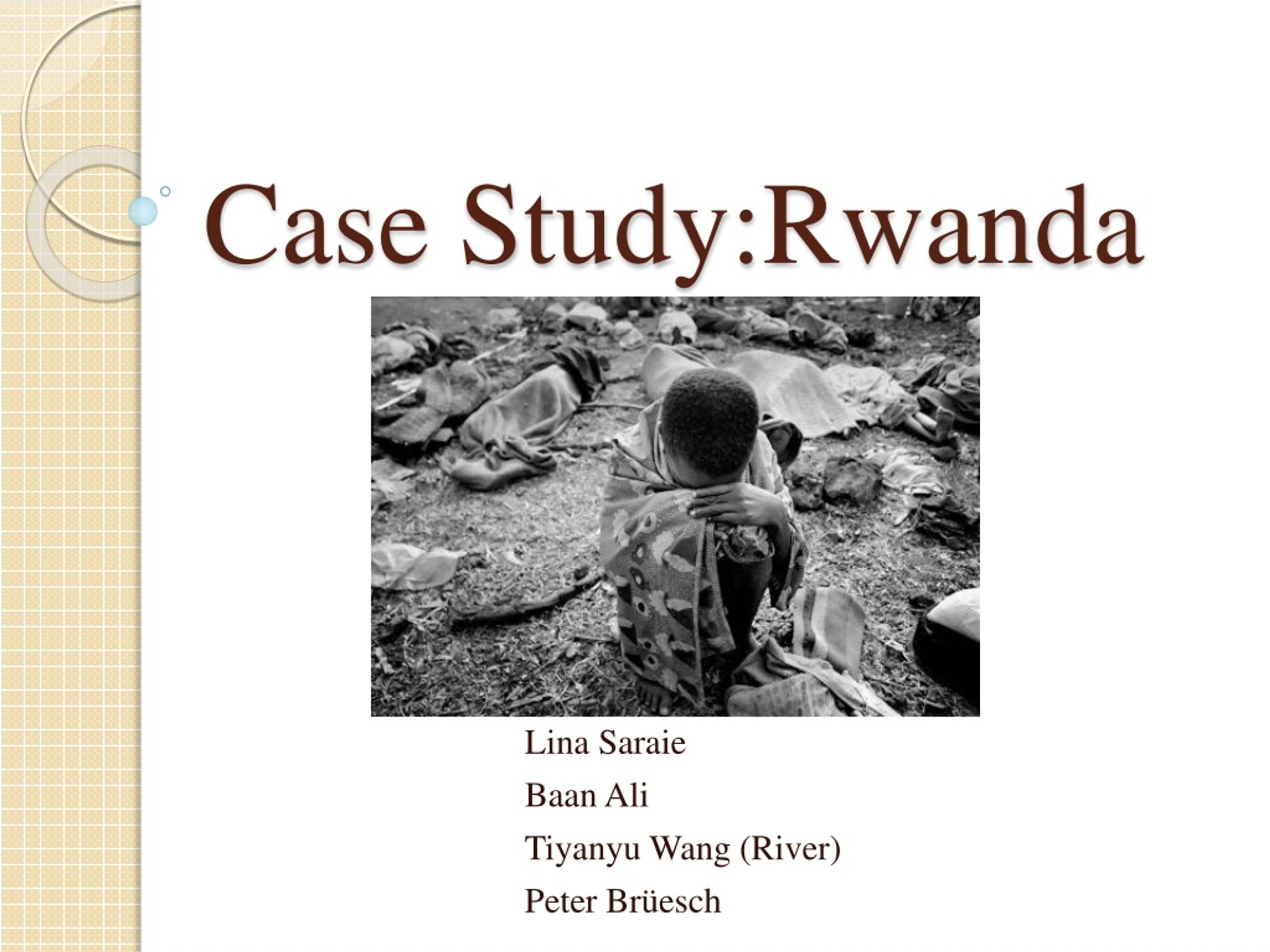 PPT Case StudyRwanda PowerPoint Presentation, free download ID9071991