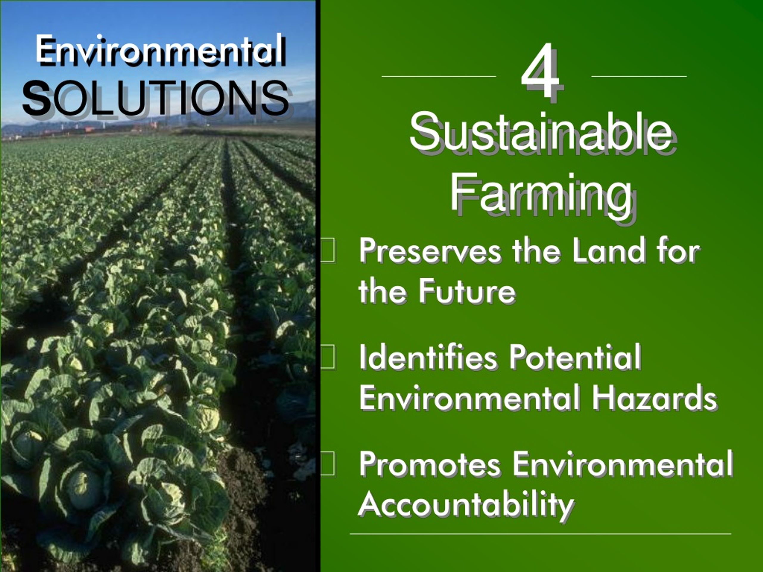 PPT A.G.R.I.C.U.L.T.U.R.E Caring for the Earth Every Day PowerPoint Presentation ID9073143