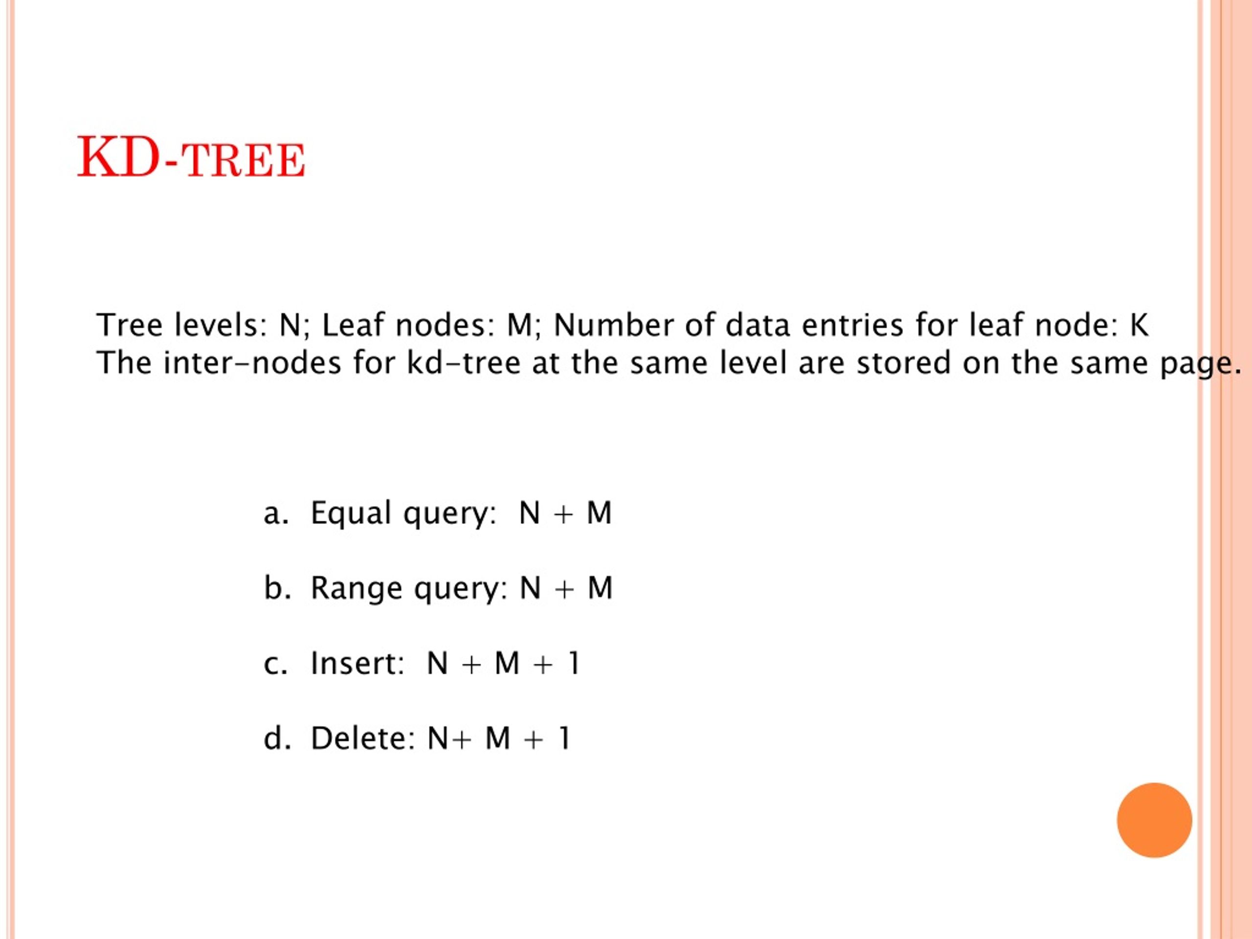 PPT Spatial data structures kd trees PowerPoint Presentation, free