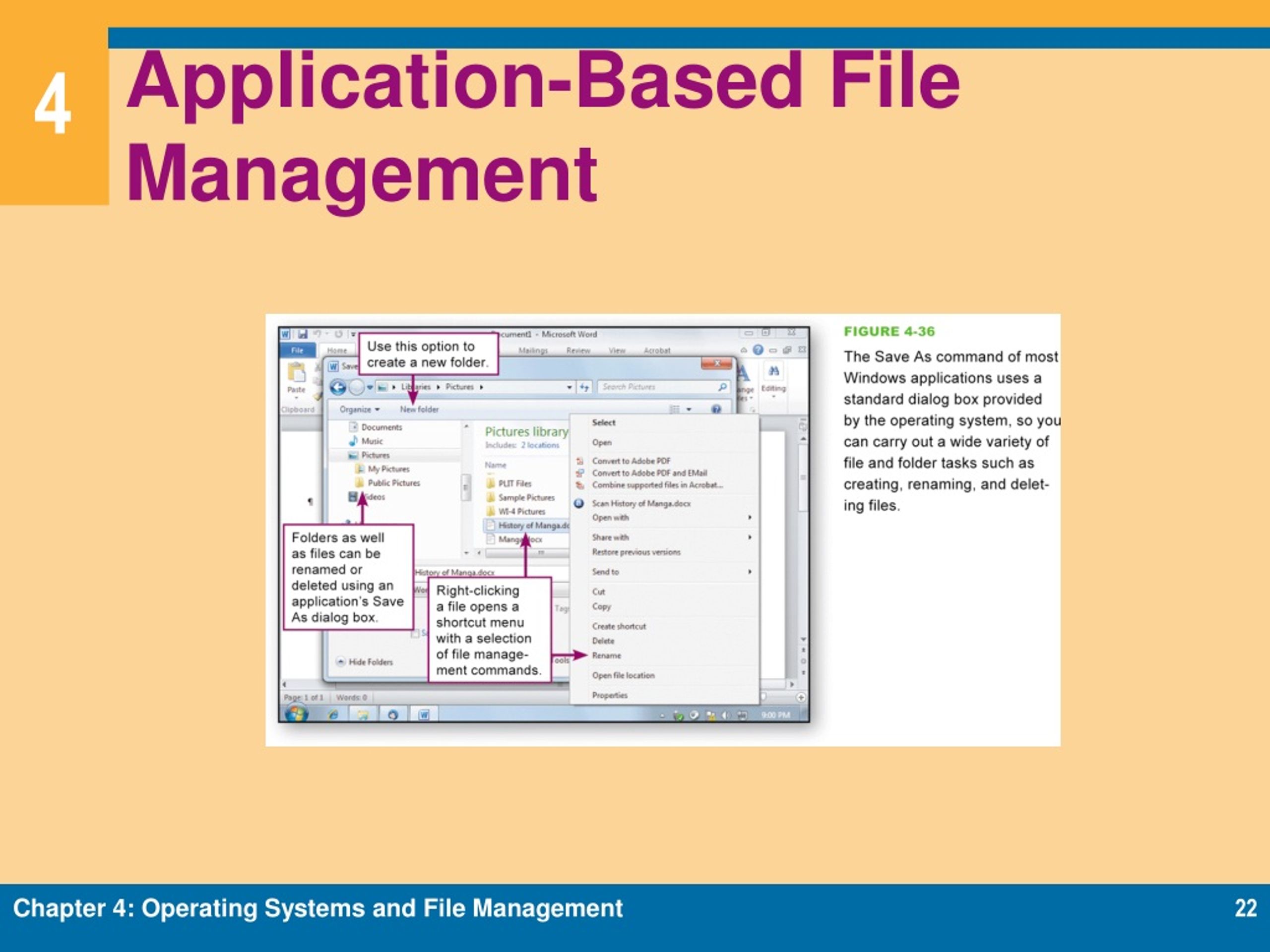 PPT Chapter 4 Operating Systems and File Management PowerPoint