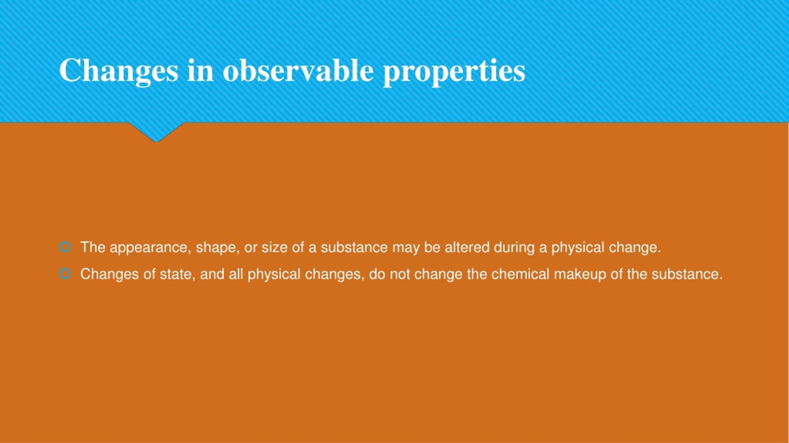 PPT - Introduction to Matter: Properties and Changes PowerPoint