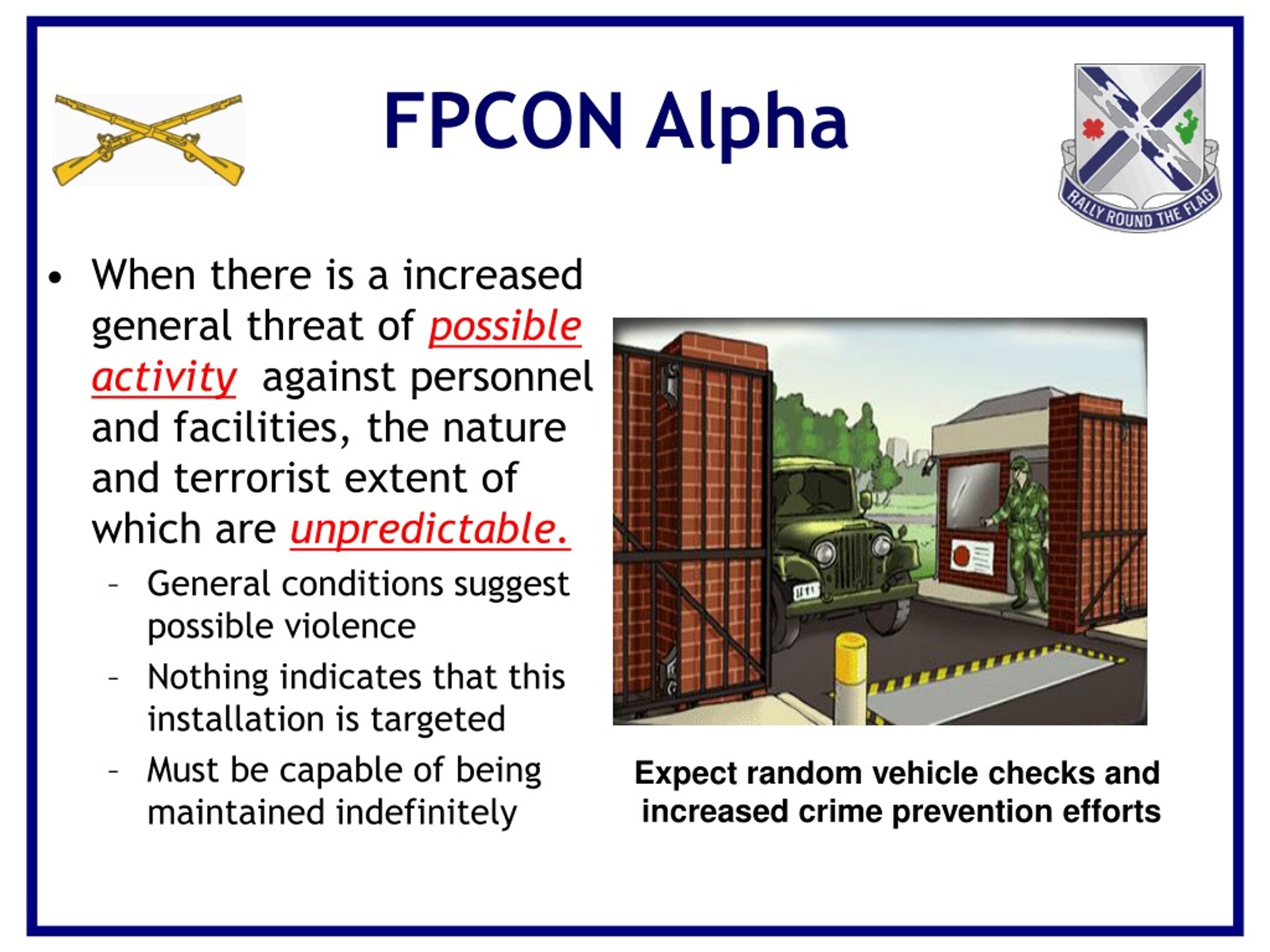 PPT Antiterrorism Level I Refresher Training PowerPoint Presentation