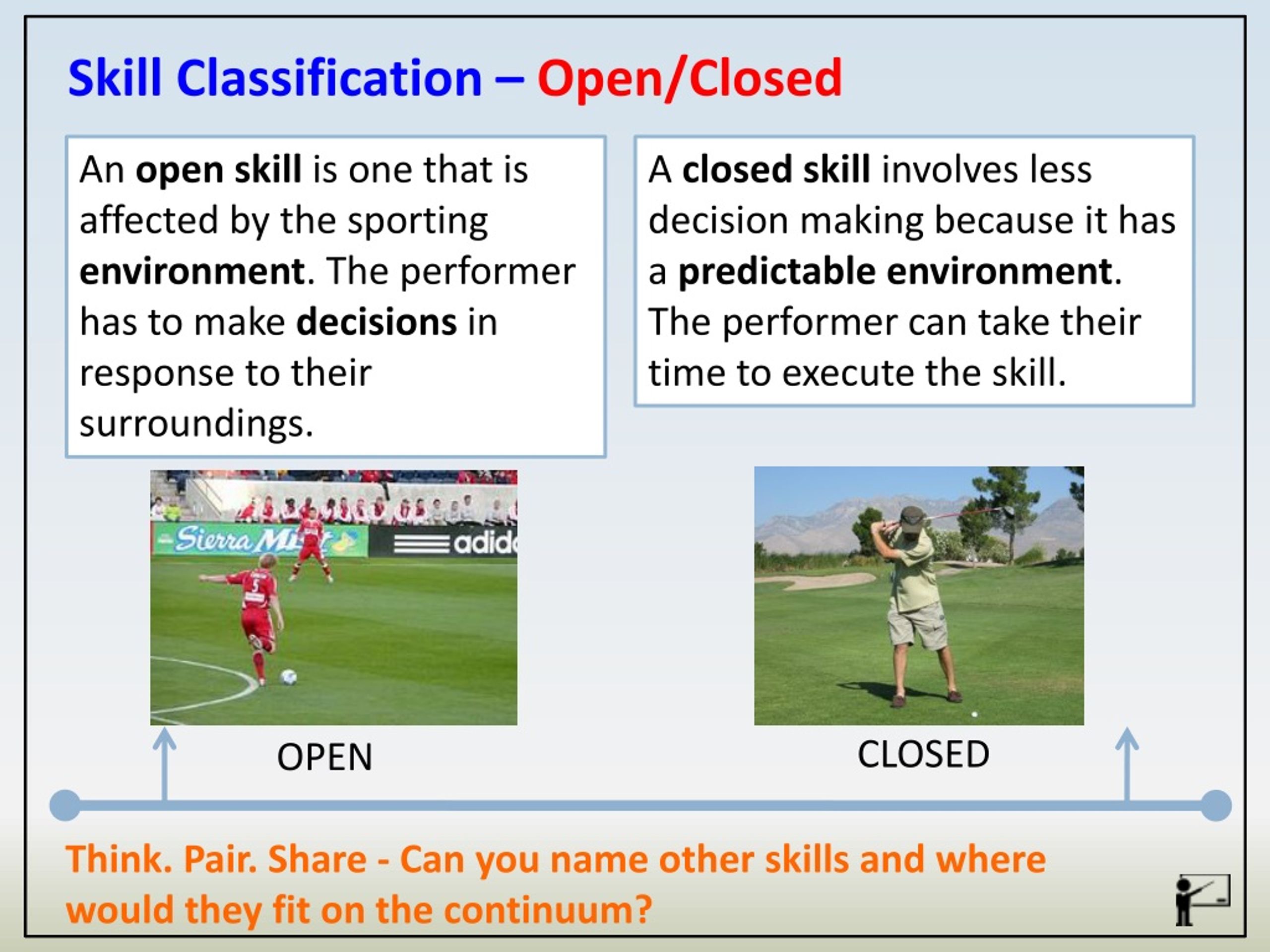 PPT 2.1 Classification of skills PowerPoint Presentation, free