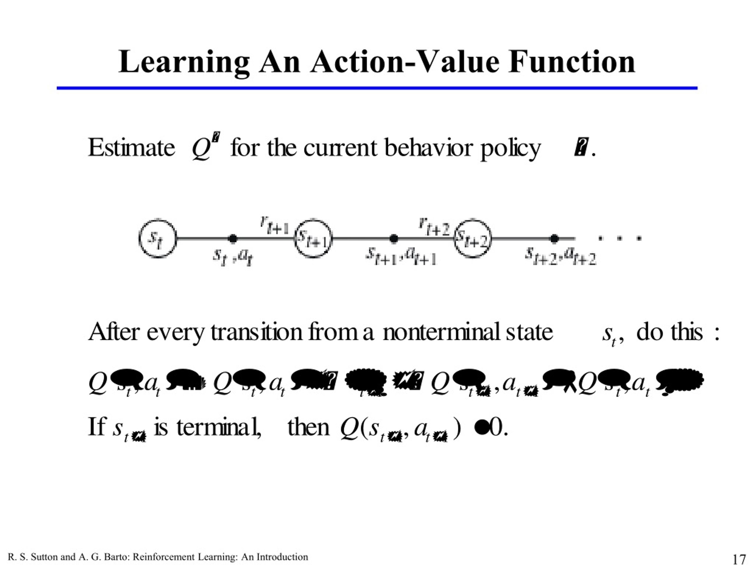 PPT Chapter 6 Temporal Difference Learning PowerPoint Presentation