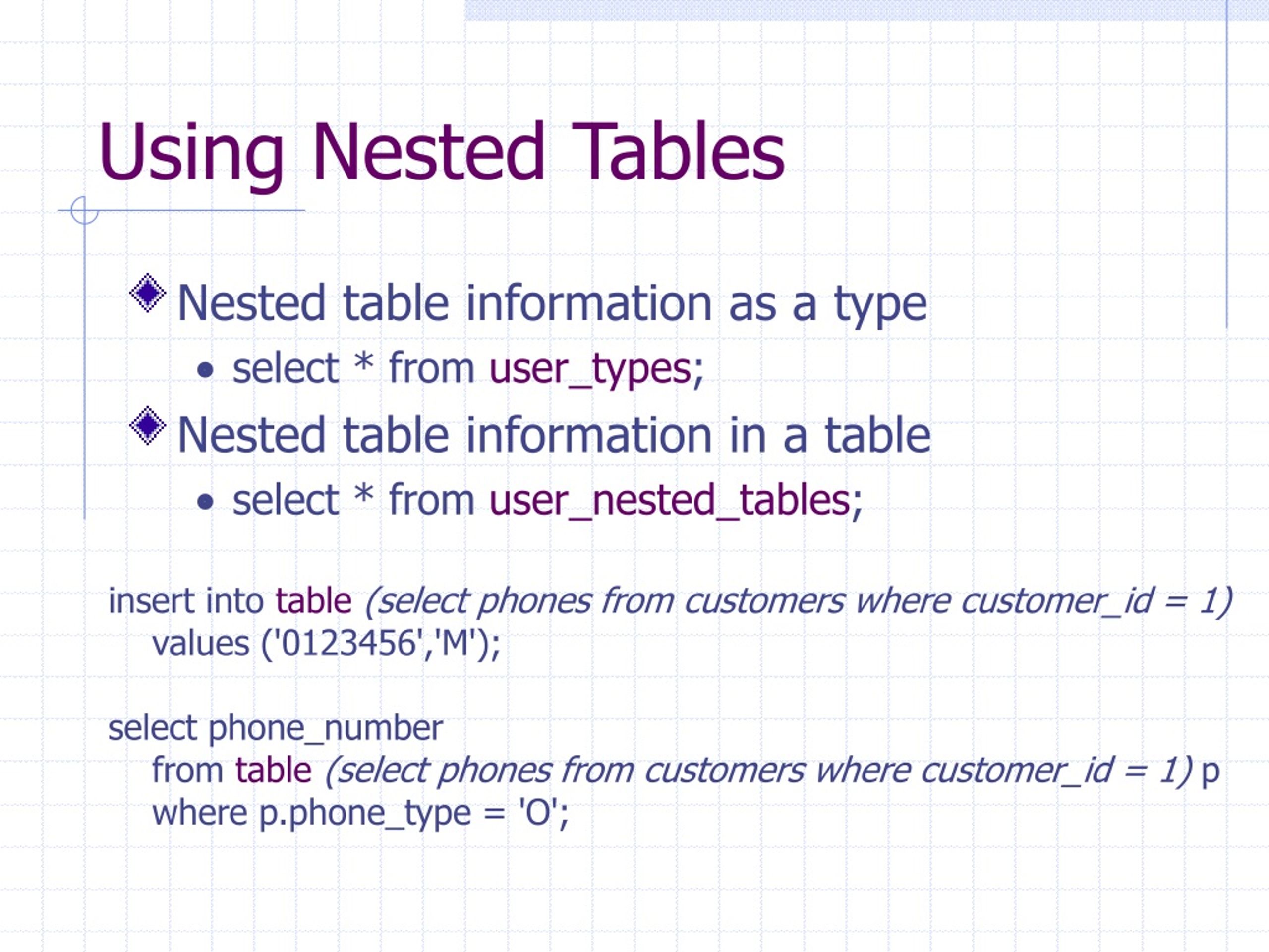 PPT CS422 Principles of Database Systems ObjectOriented Features in DBMS PowerPoint