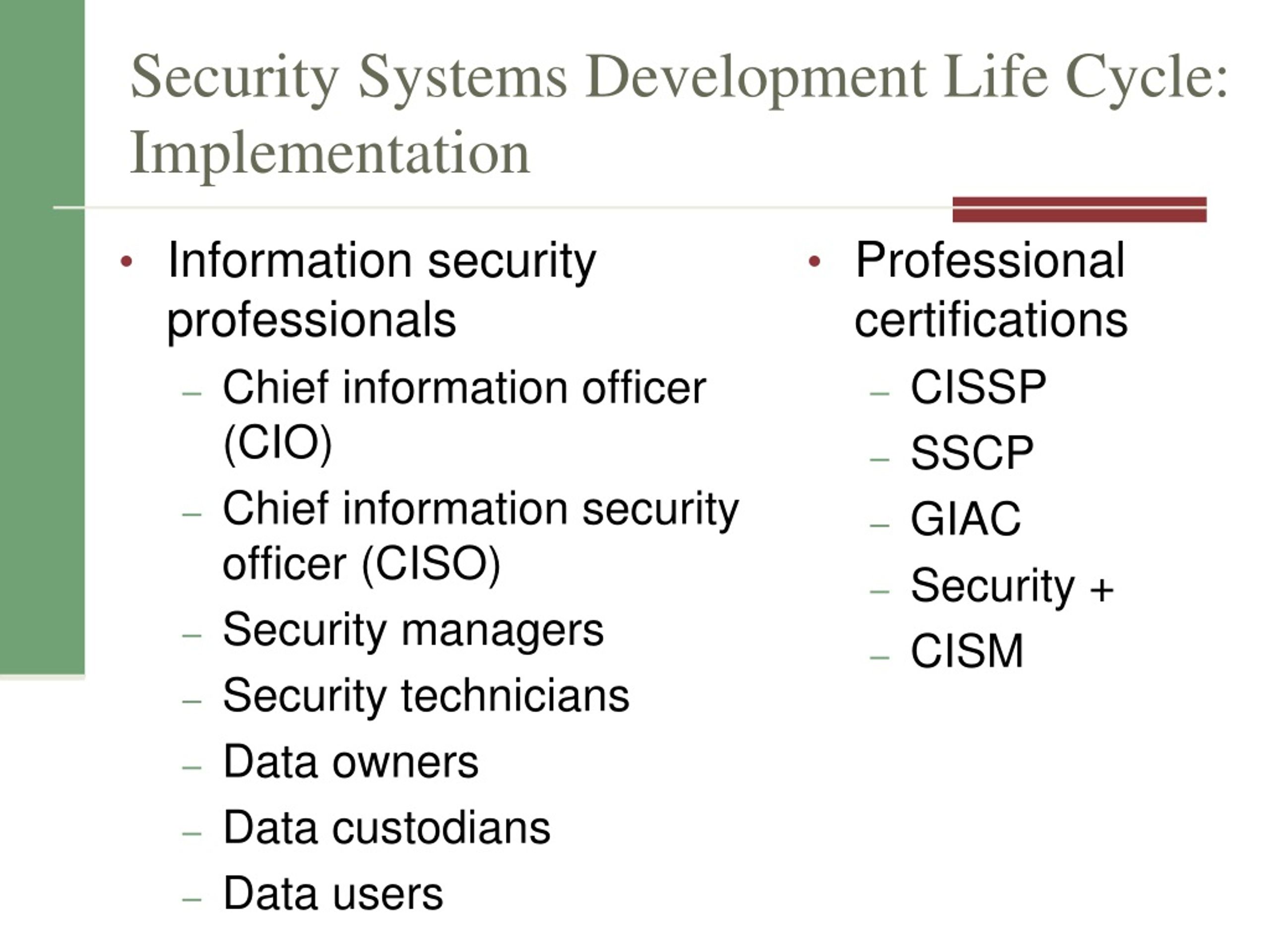 PPT INFORMATION SECURITY MANAGEMENT PowerPoint Presentation, free