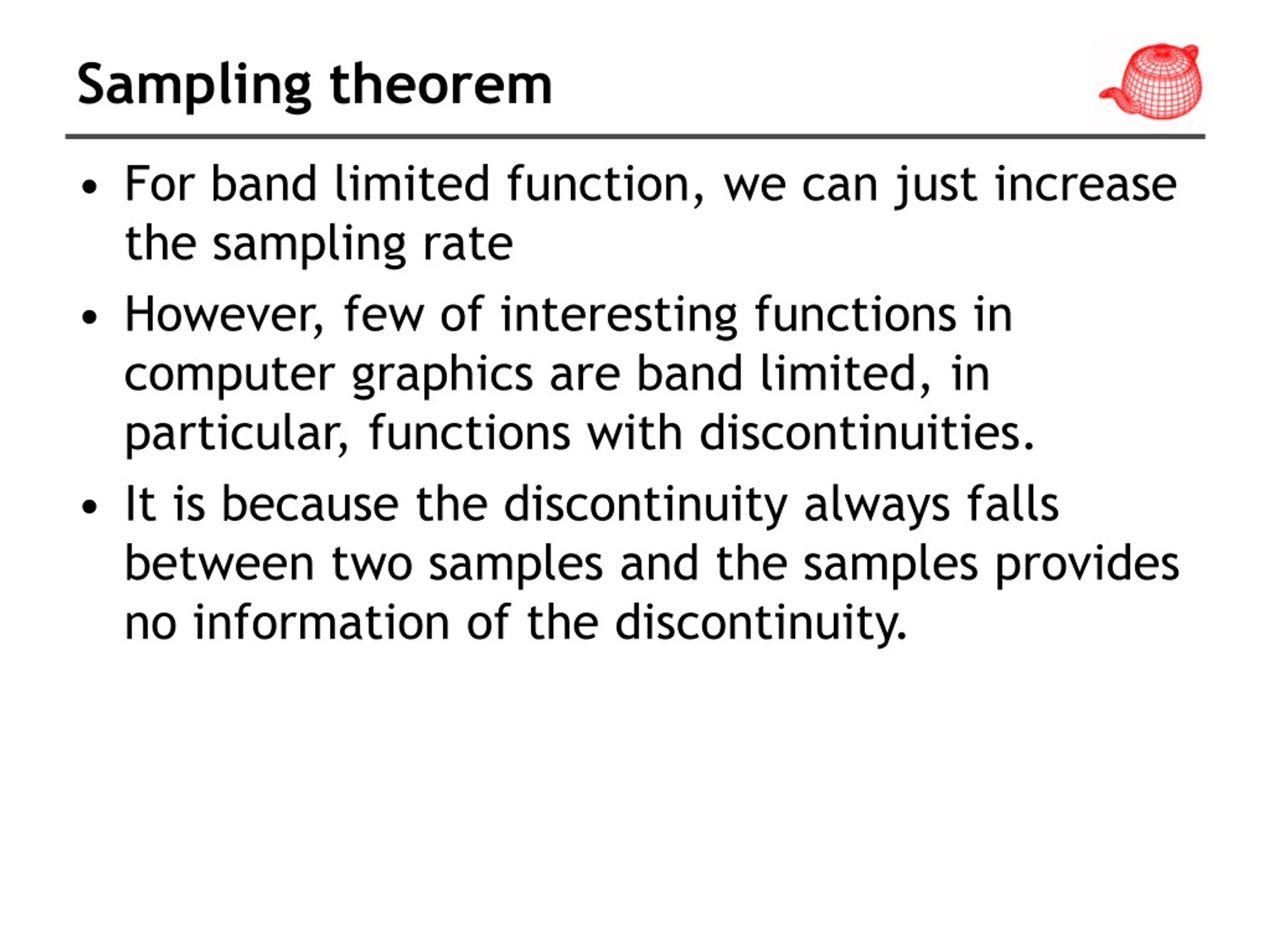 PPT Sampling and Reconstruction PowerPoint Presentation, free