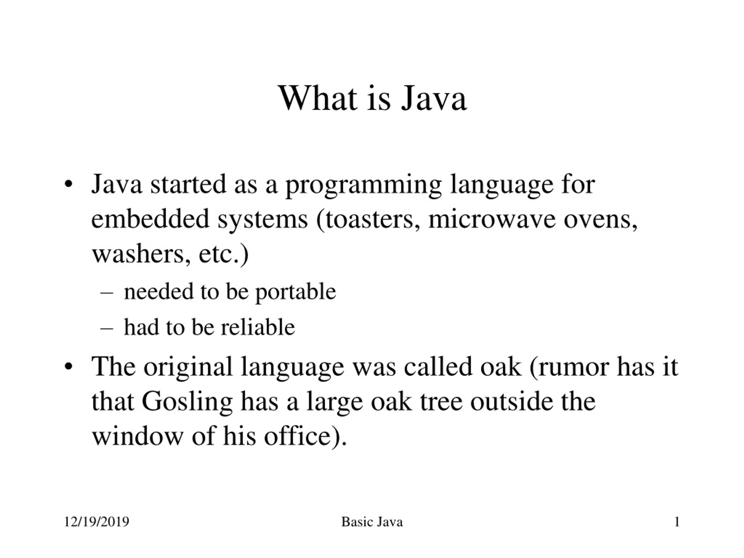 PPT What is Java PowerPoint Presentation, free download ID9131551