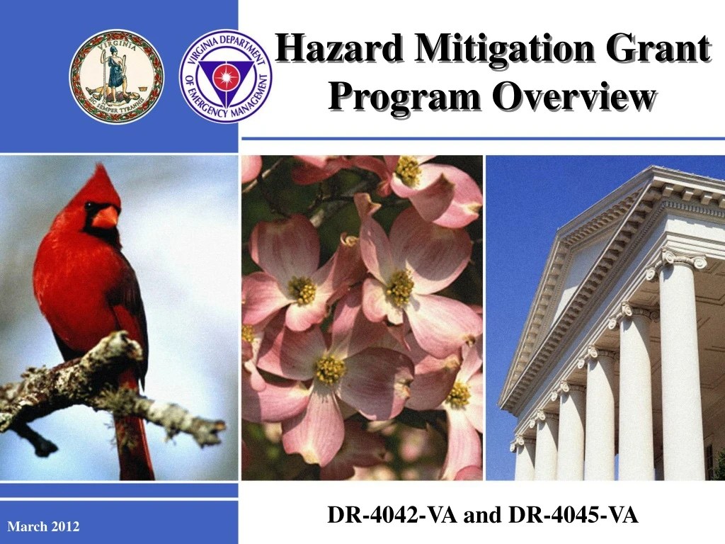 PPT Hazard Mitigation Grant Program Overview PowerPoint Presentation