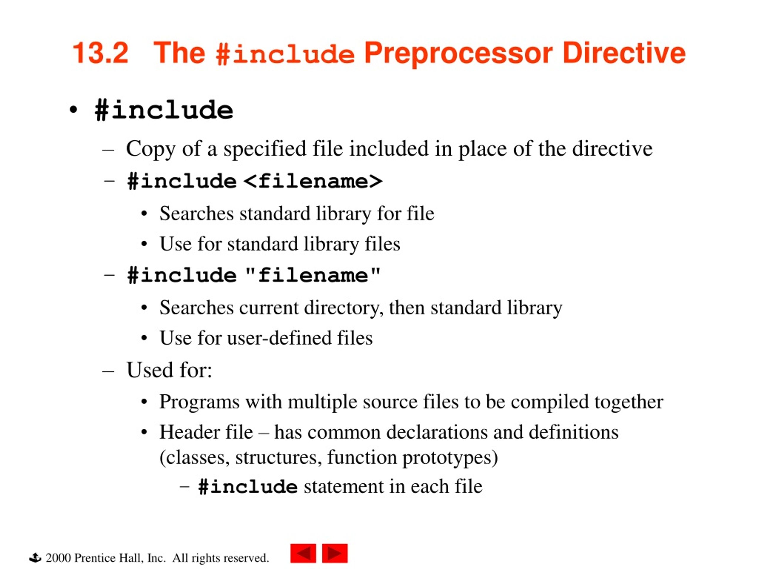 PPT Chapter 13 The Preprocessor PowerPoint Presentation, free