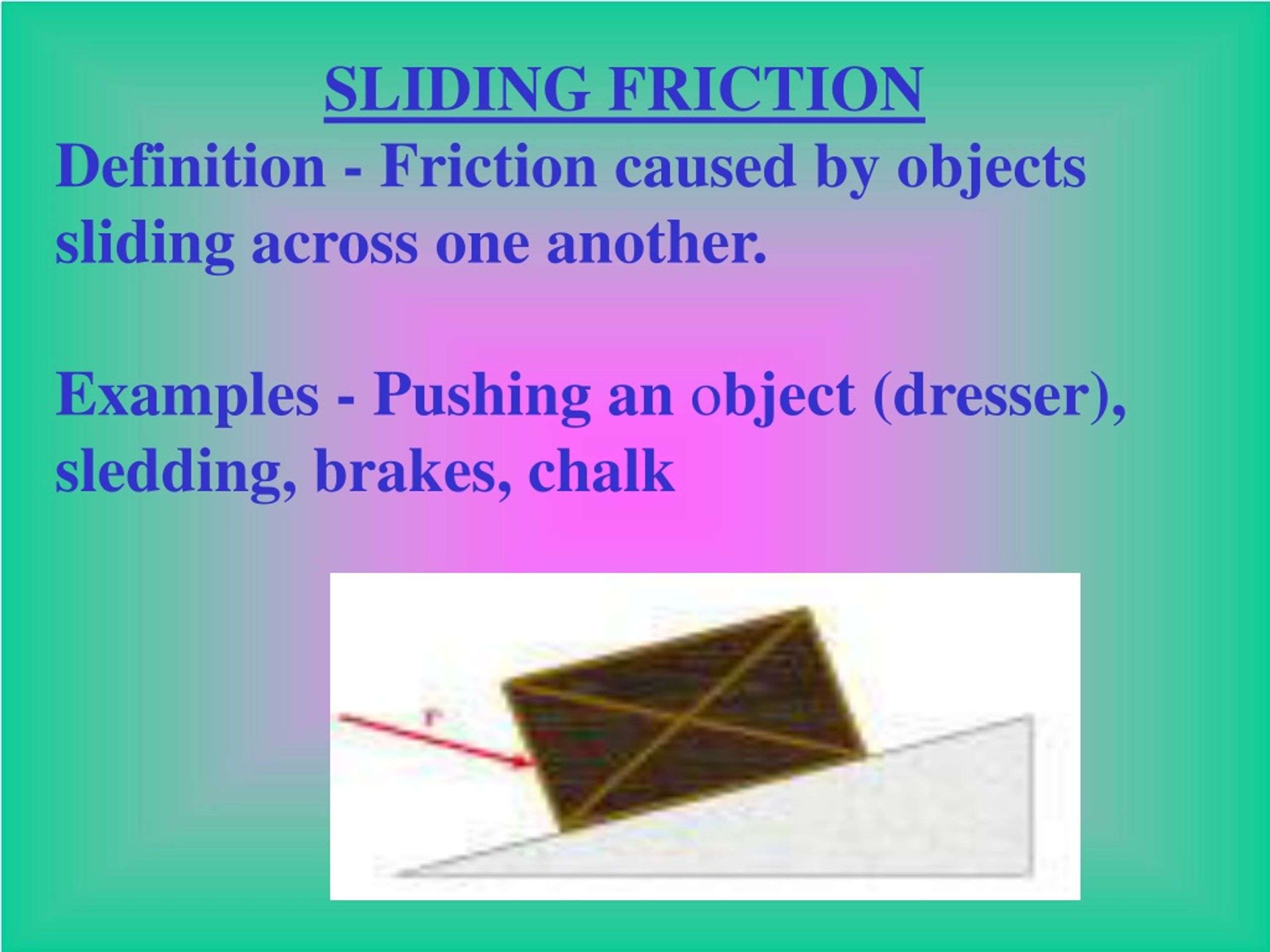 PPT FORCES AND FRICTION PowerPoint Presentation, free download ID