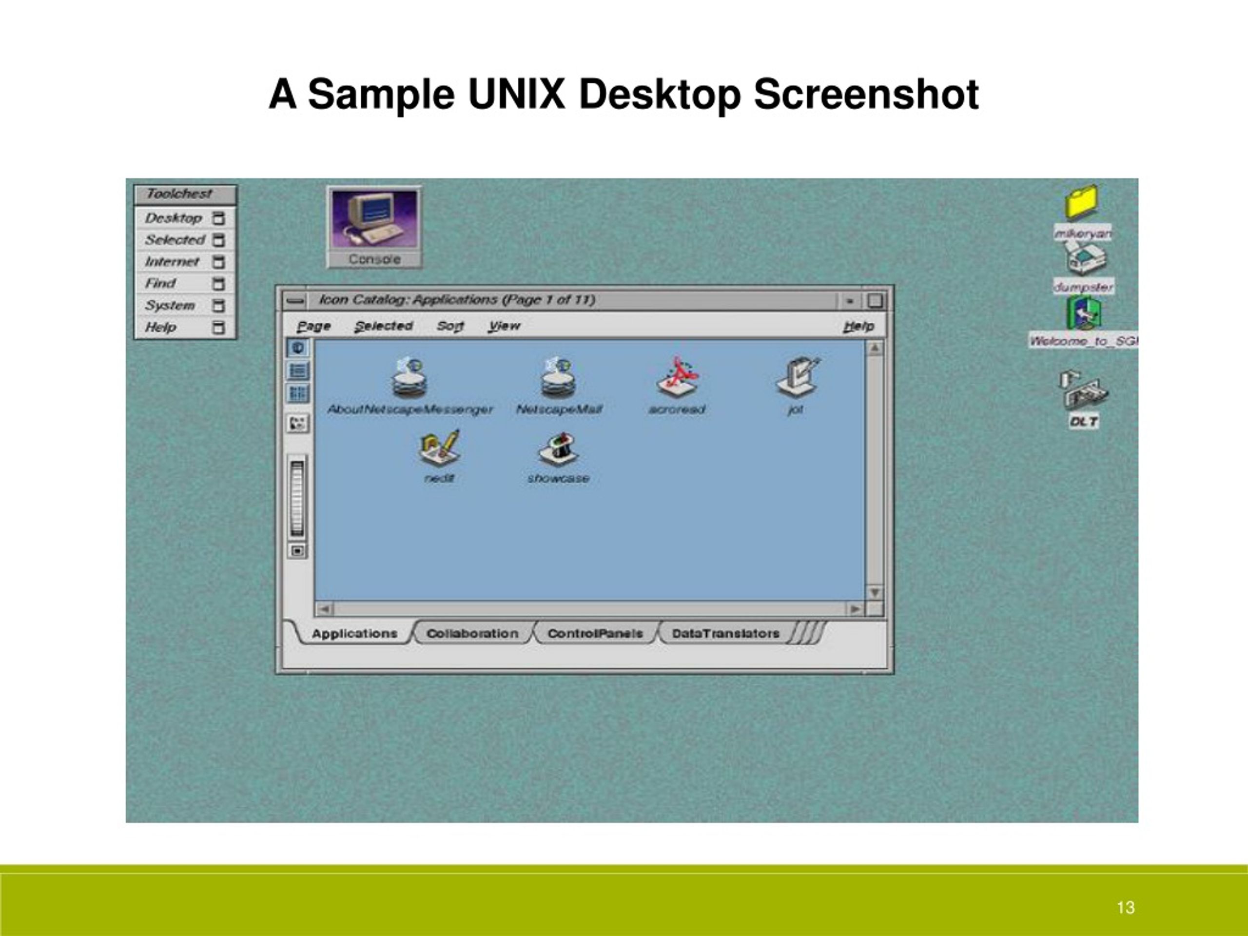 PPT Lecture 5 UNIX & LINUX Operating Systems PowerPoint Presentation