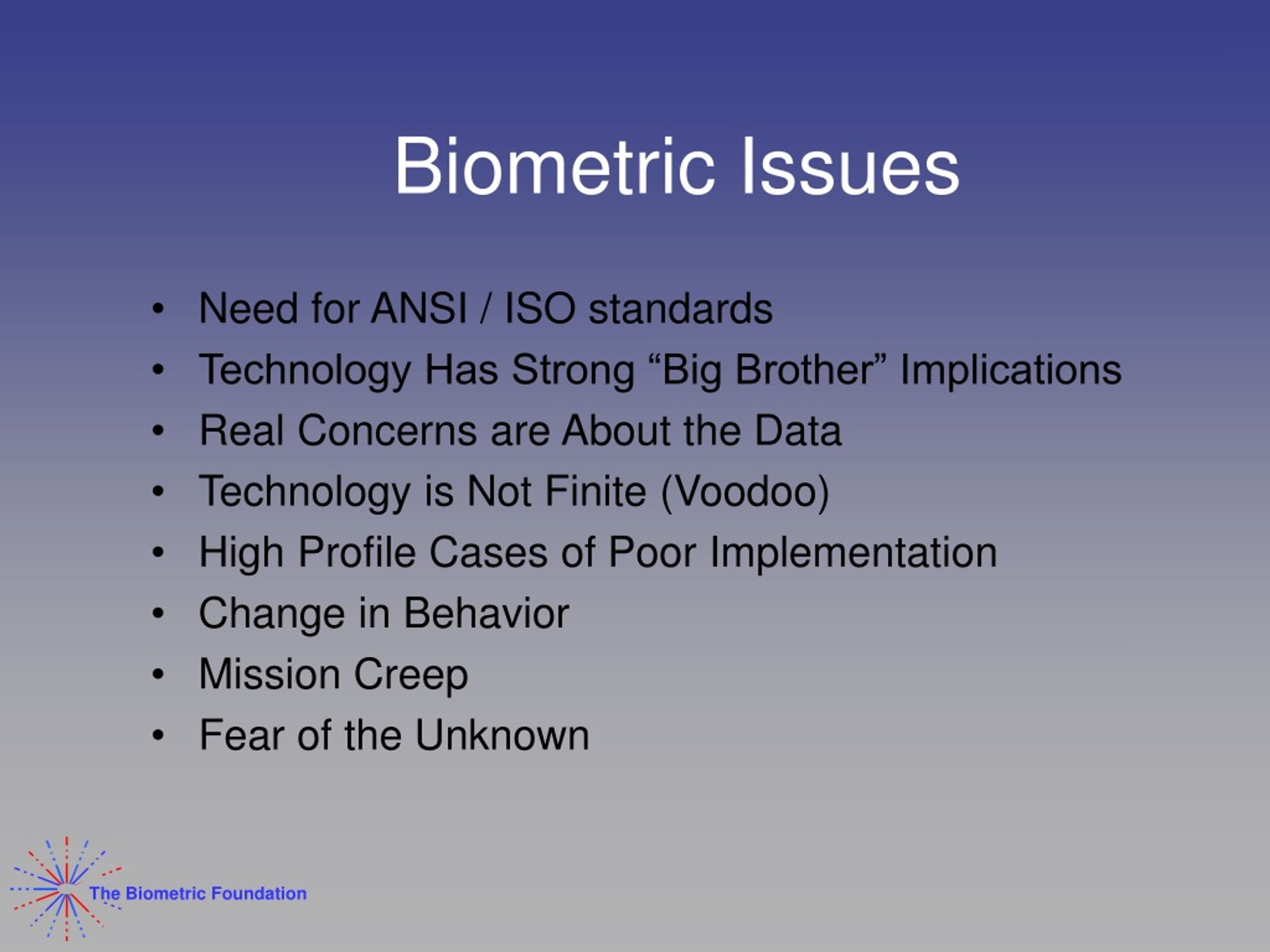 PPT Do We Need Biometrics? PowerPoint Presentation, free download
