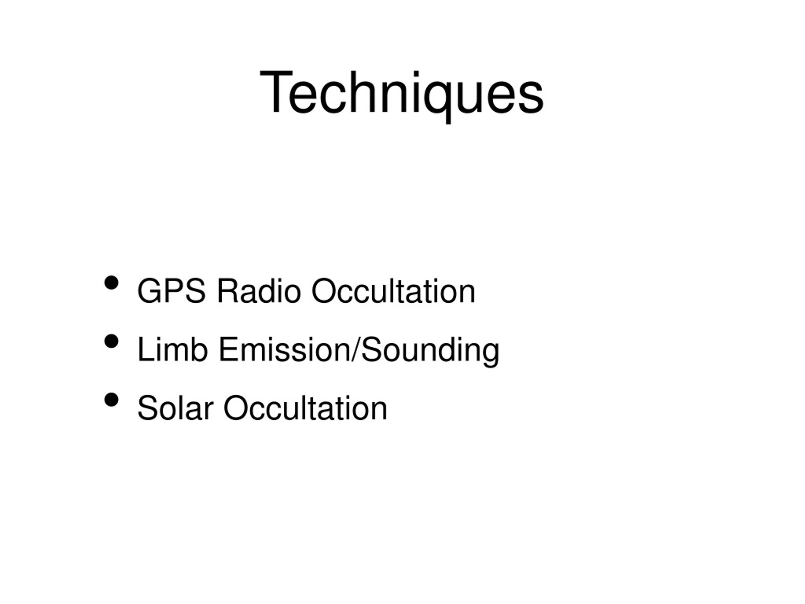 PPT Limb Scanning and Occultation PowerPoint Presentation, free