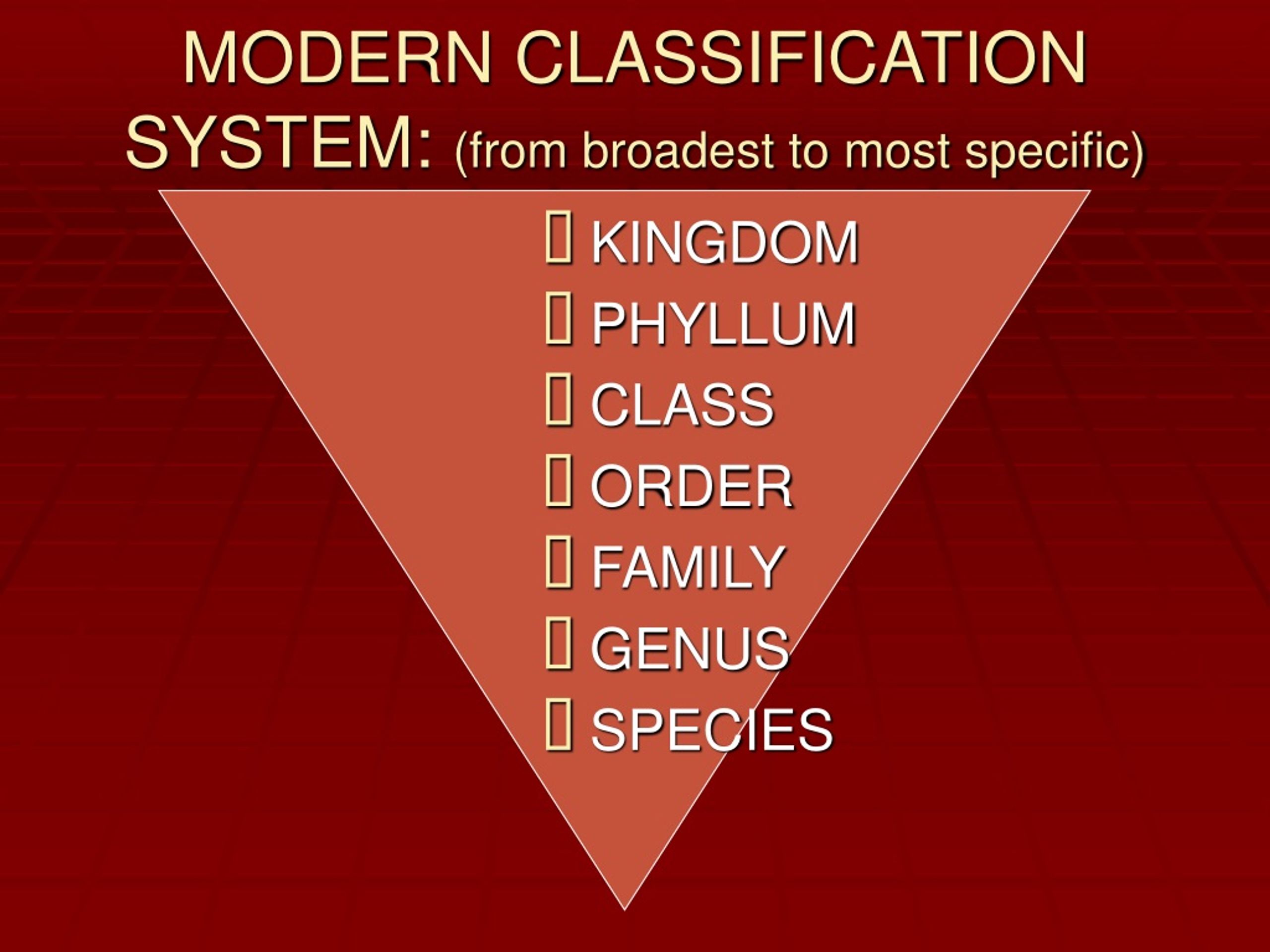 PPT Classification PowerPoint Presentation, free download ID9167122