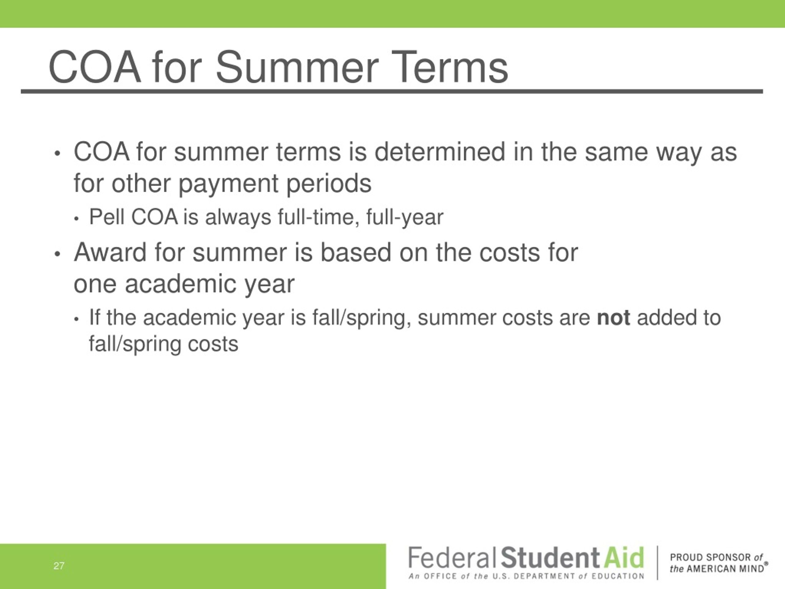 PPT Calculating Pell Grants CreditHour Programs PowerPoint