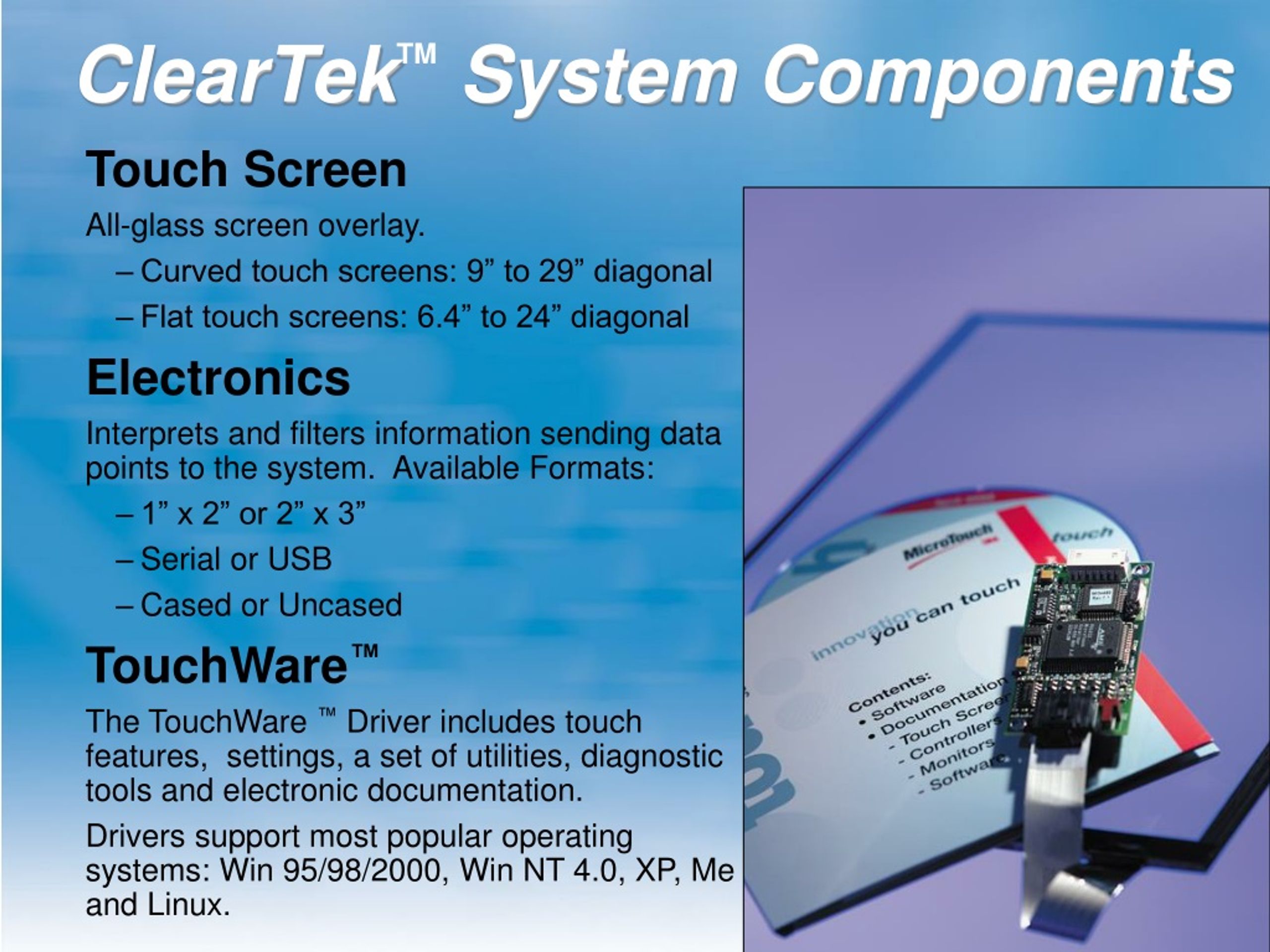 PPT Paul Hatin, Manager US Field Applications Engineering 3M Touch