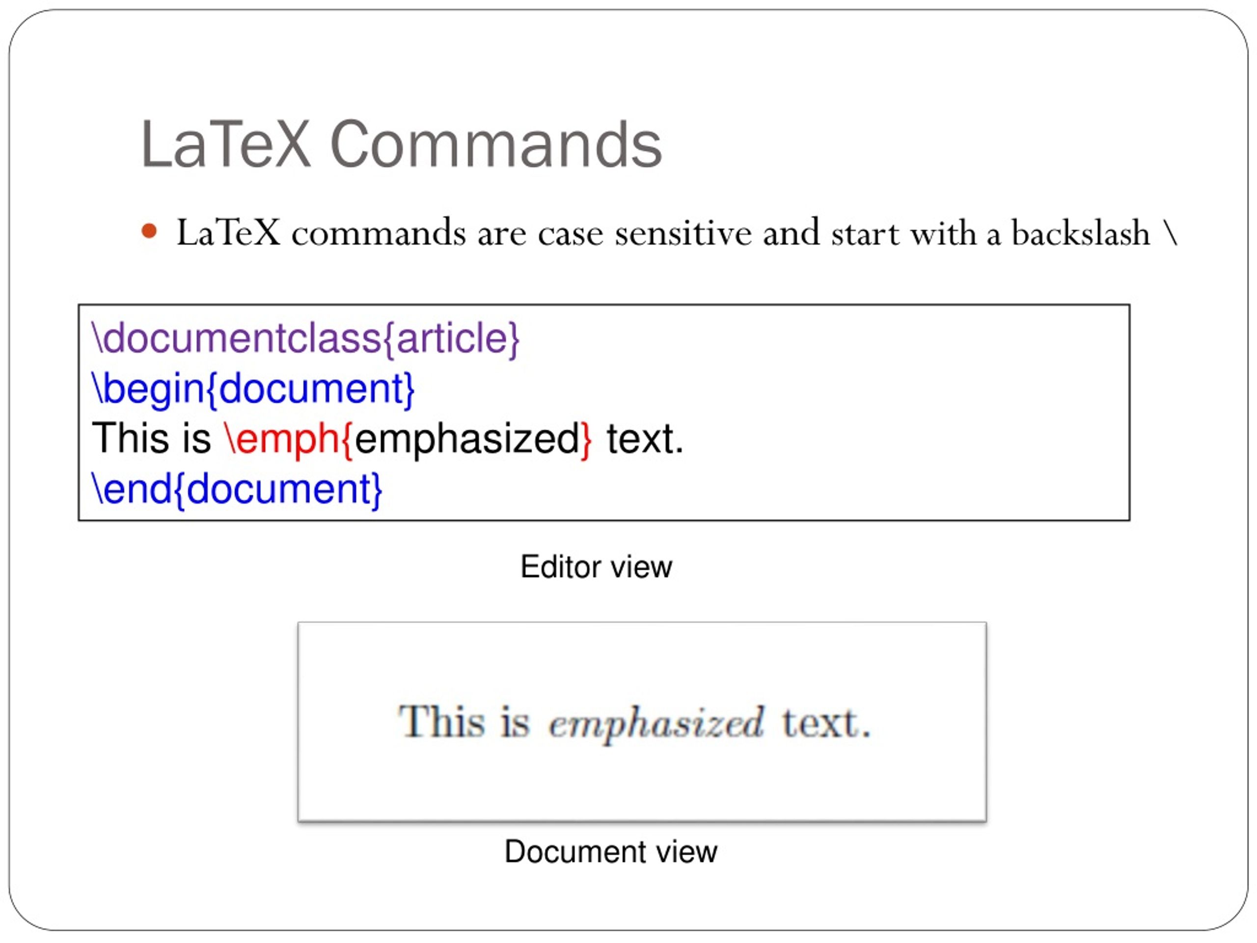 PPT Introduction to LaTeX PowerPoint Presentation, free download ID