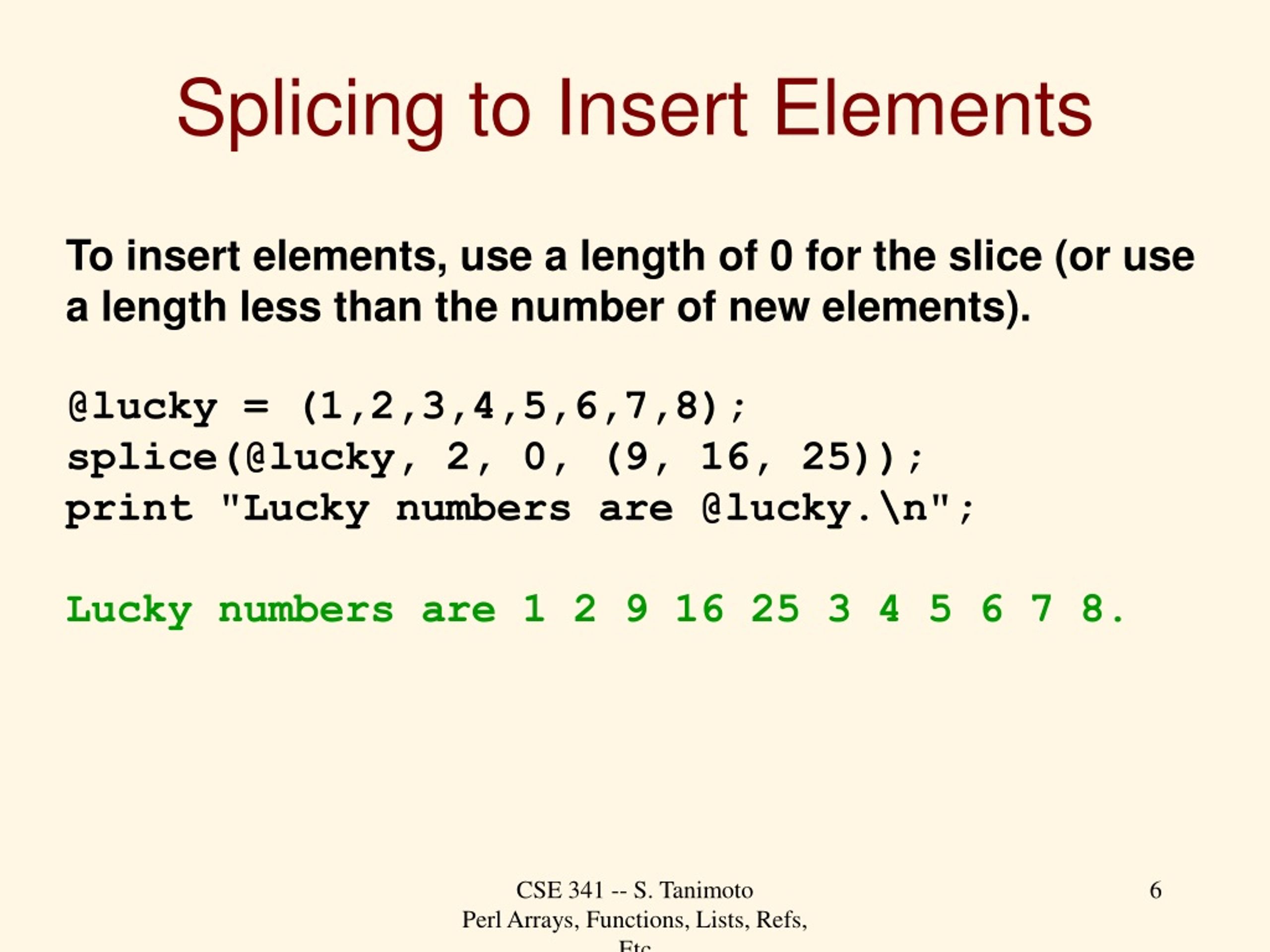PPT Perl Arrays, Functions, References, Etc. PowerPoint Presentation