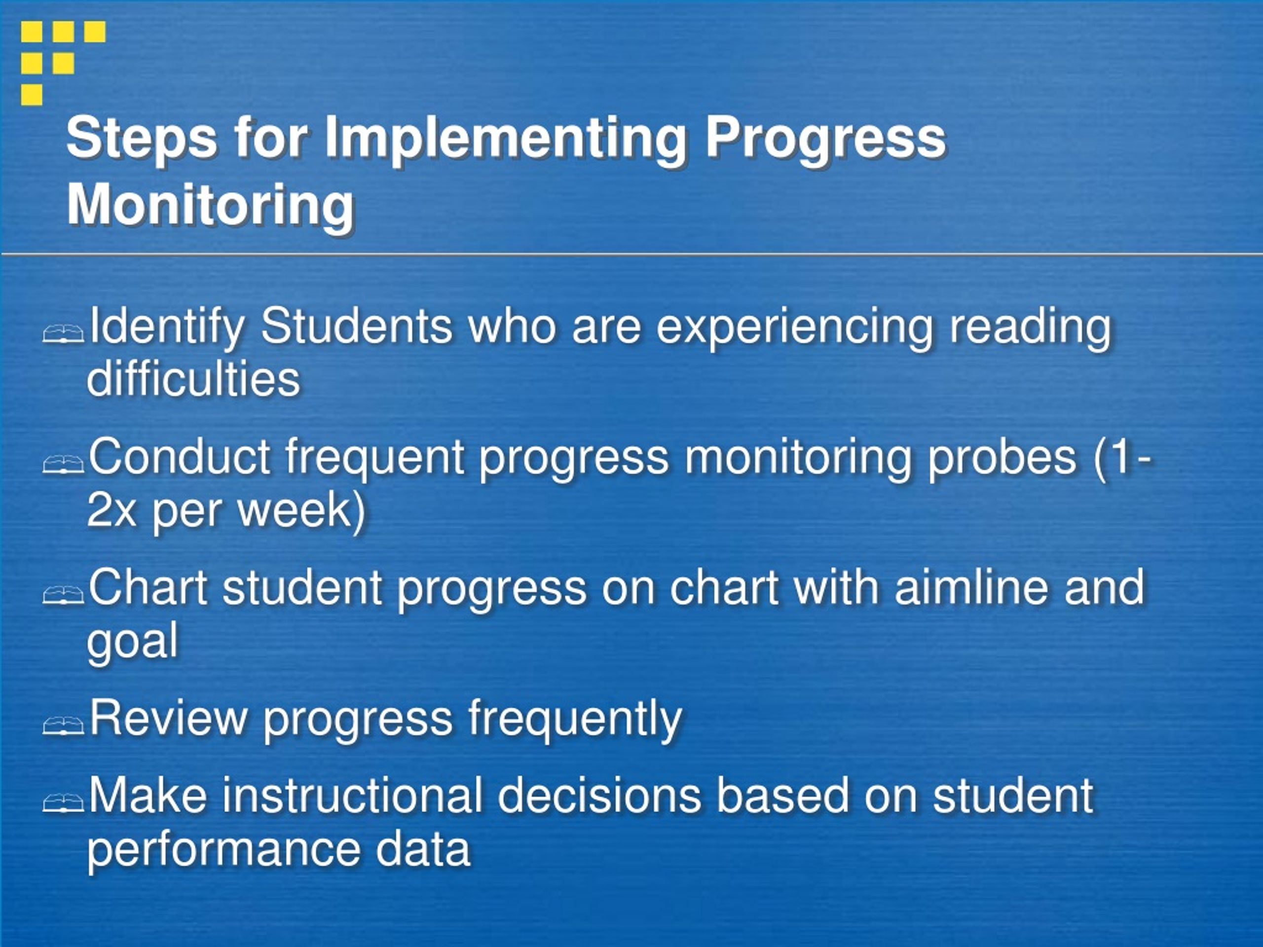PPT Progress Monitoring PowerPoint Presentation, free download ID