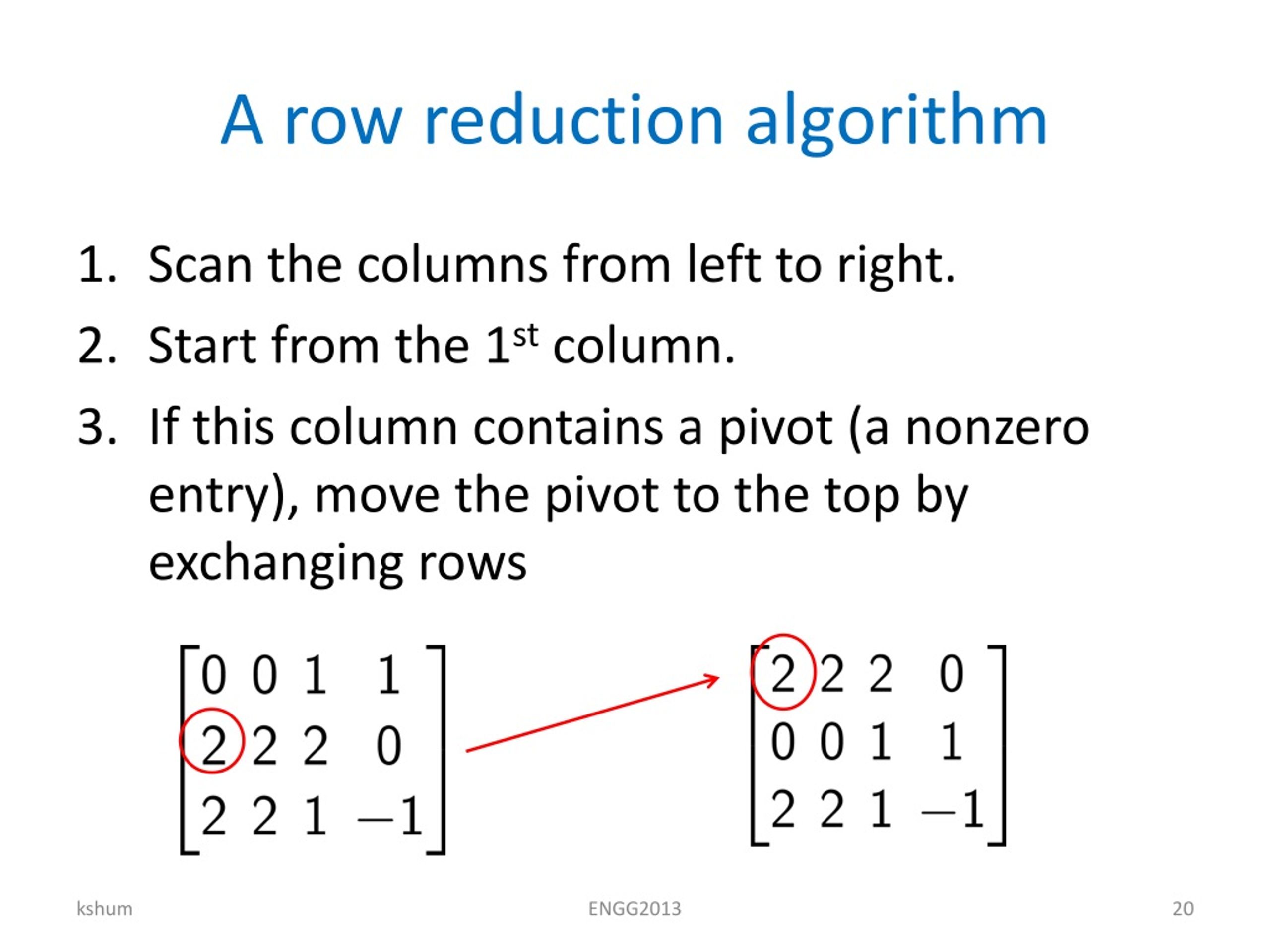 PPT ENGG2013 Unit 3 RREF and Applications of Linear Equations