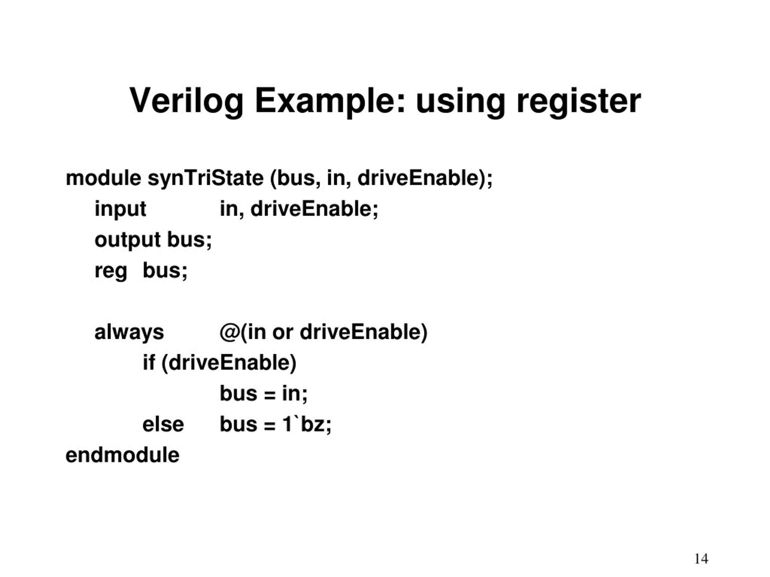 Signed Data Type In Verilog