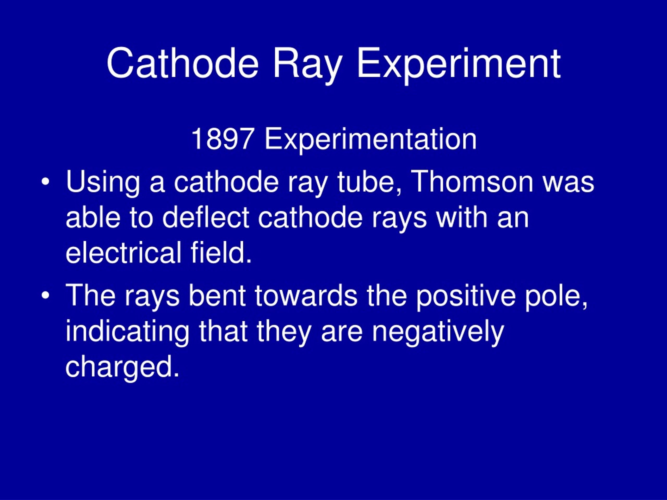PPT A Cathode Ray Tube PowerPoint Presentation, free download ID